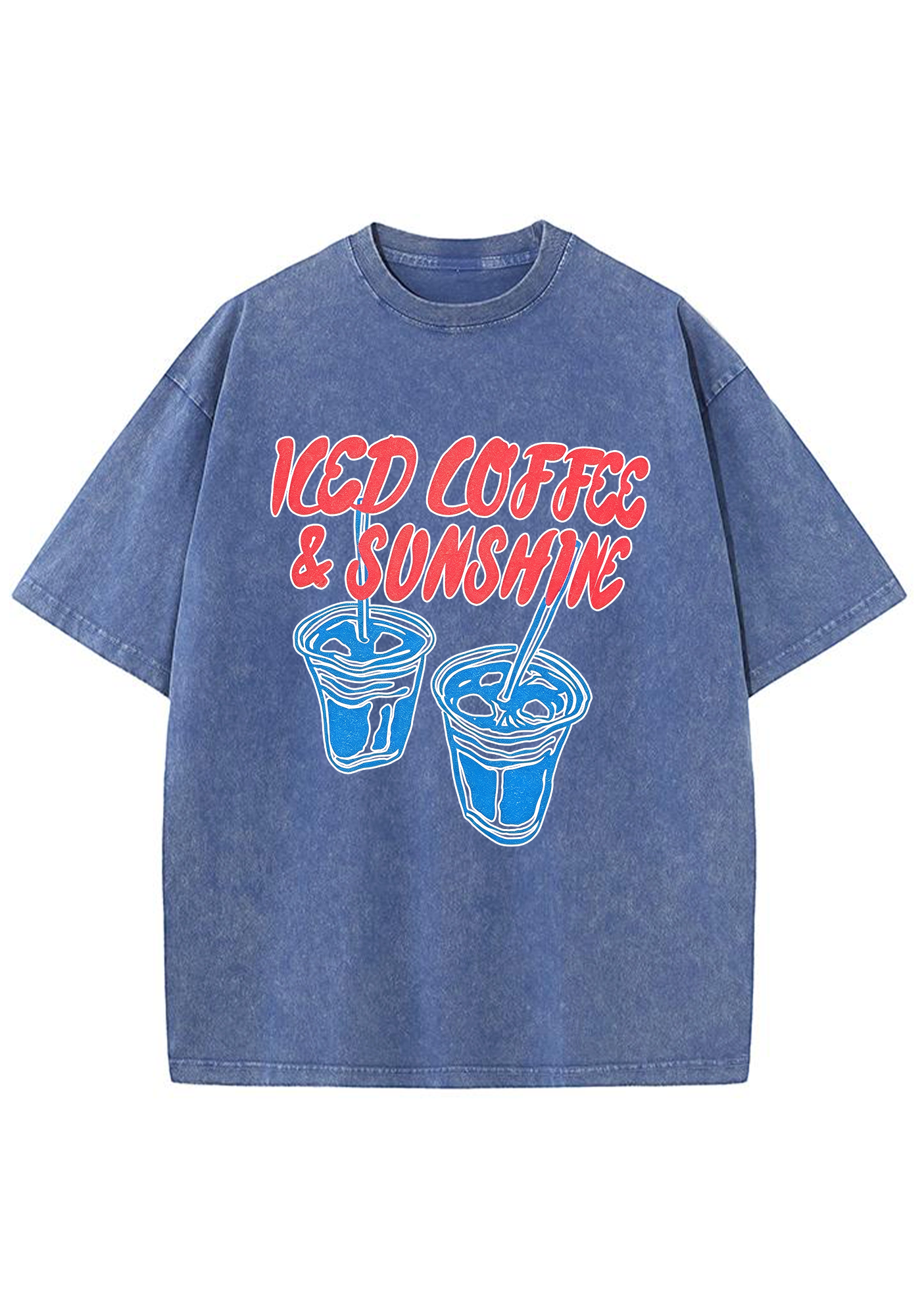 Iced Coffee & Sunshine Washed Tee