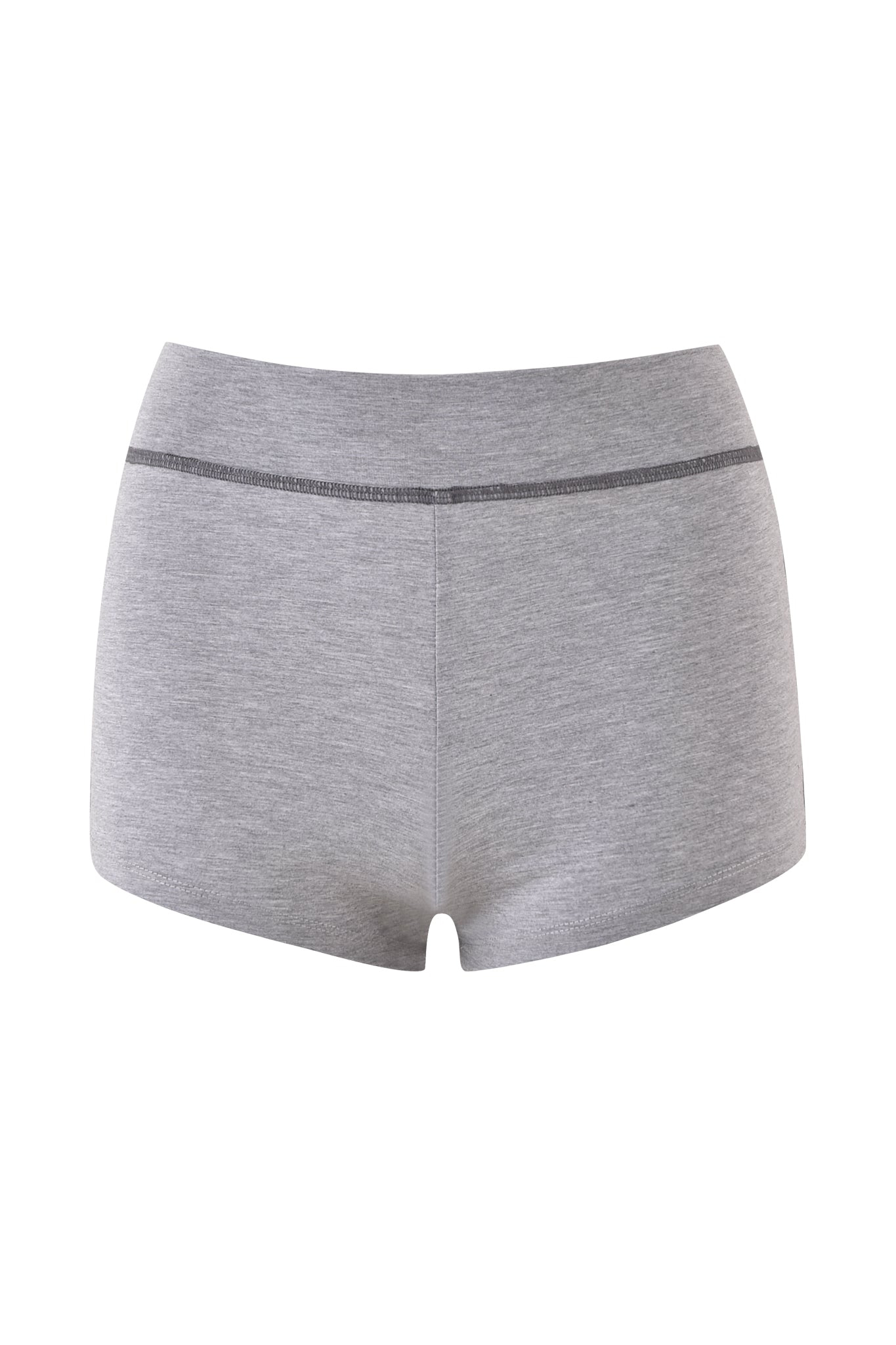 Women's Grey Baddie Booty Shorts