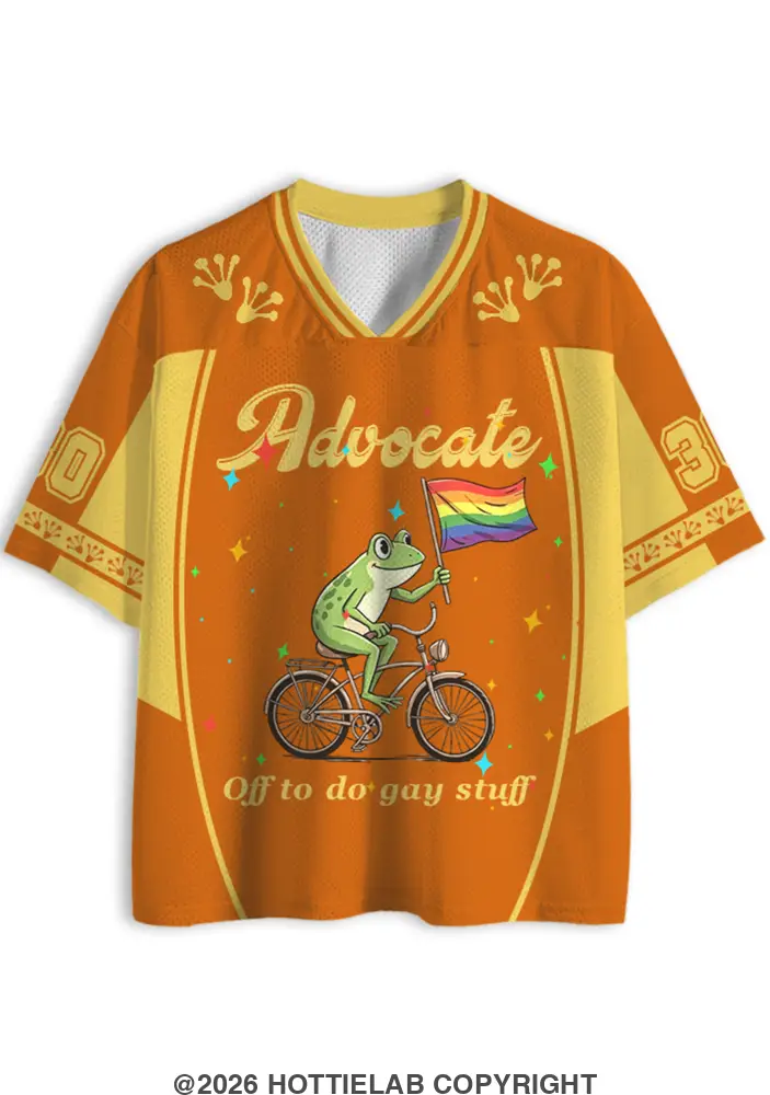 Advocate Off To Do Gay Stuff Jersey Shirt