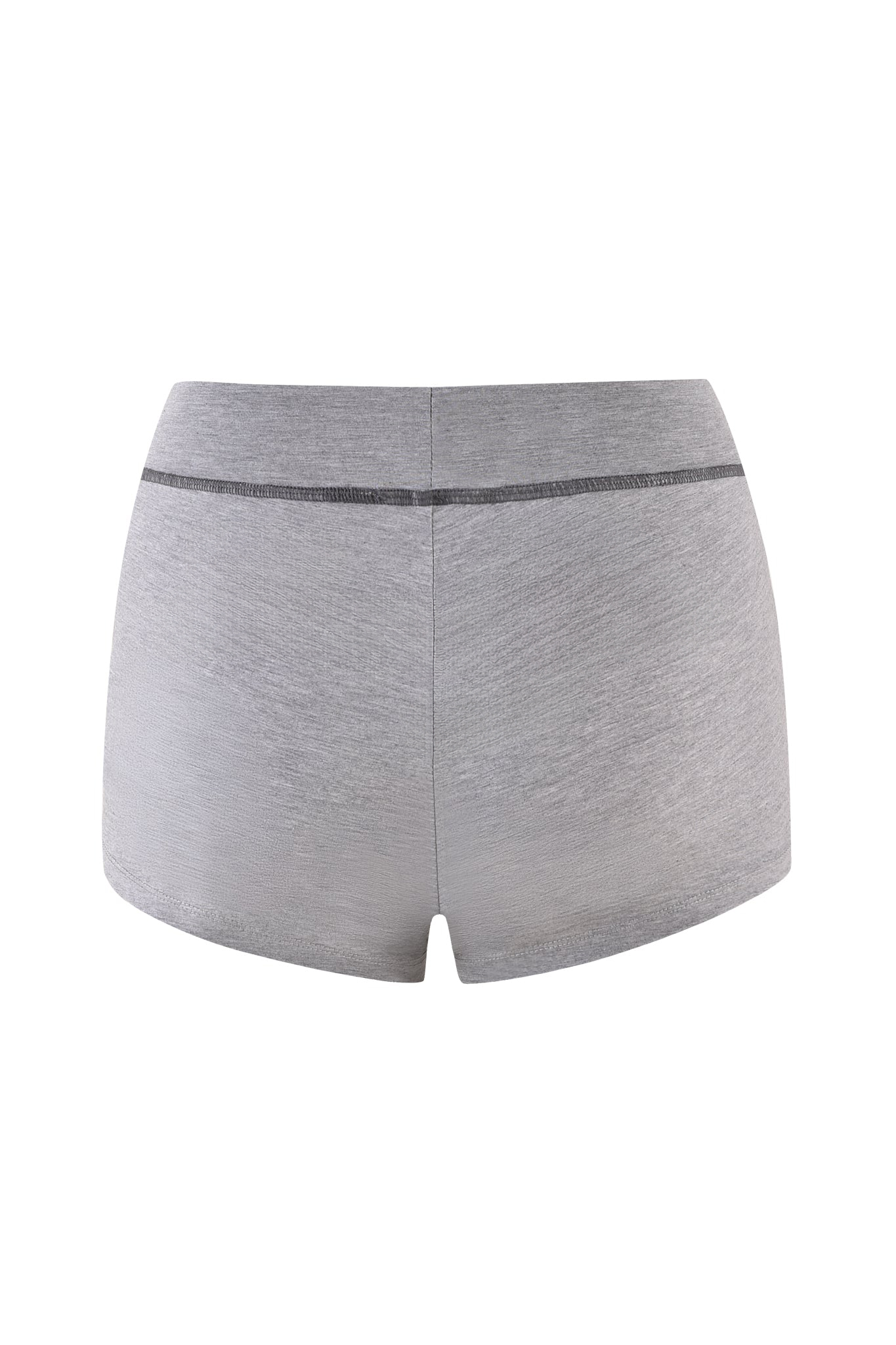 Women's Grey Baddie Booty Shorts
