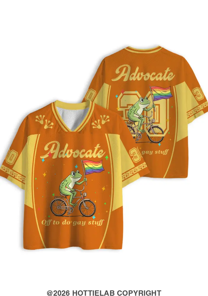 Advocate Off To Do Gay Stuff Jersey Shirt