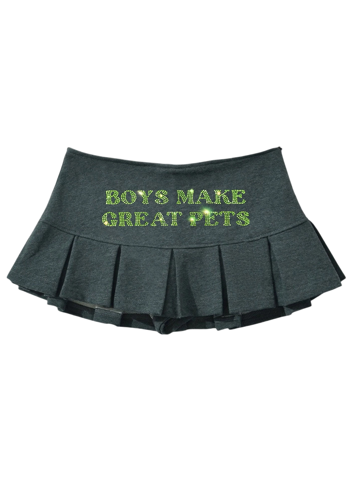 Boys Make Great Pets Y2K Mini Pleated Skirts