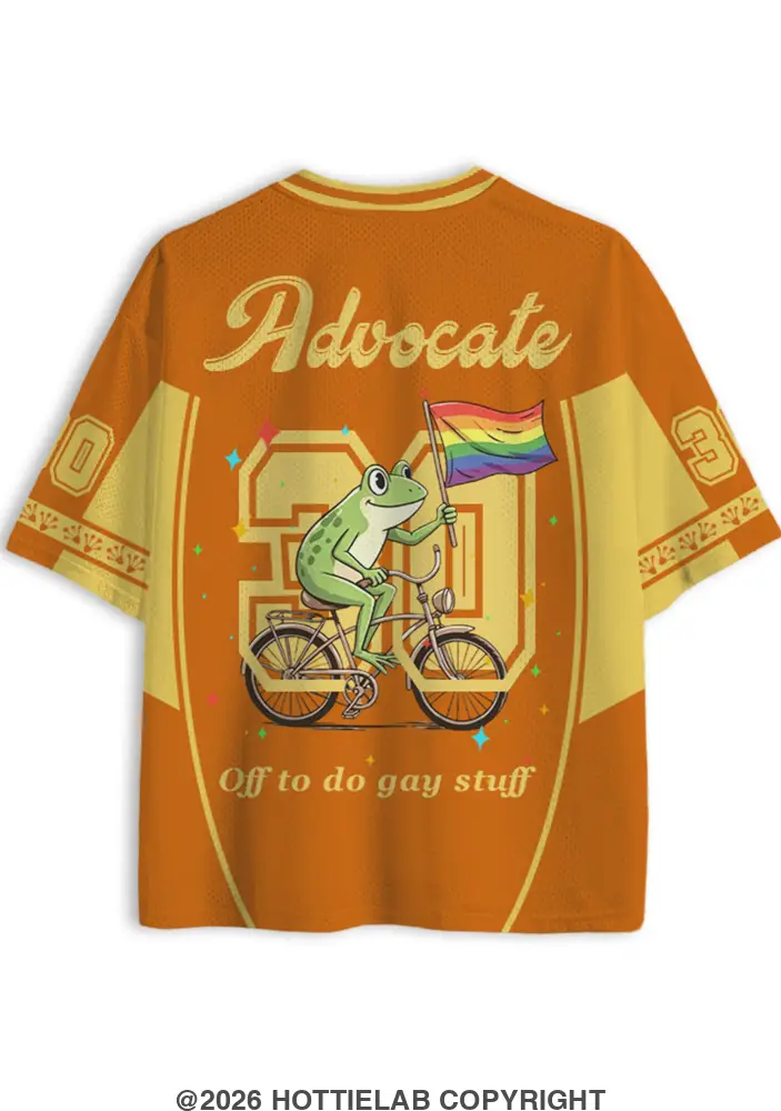 Advocate Off To Do Gay Stuff Jersey Shirt