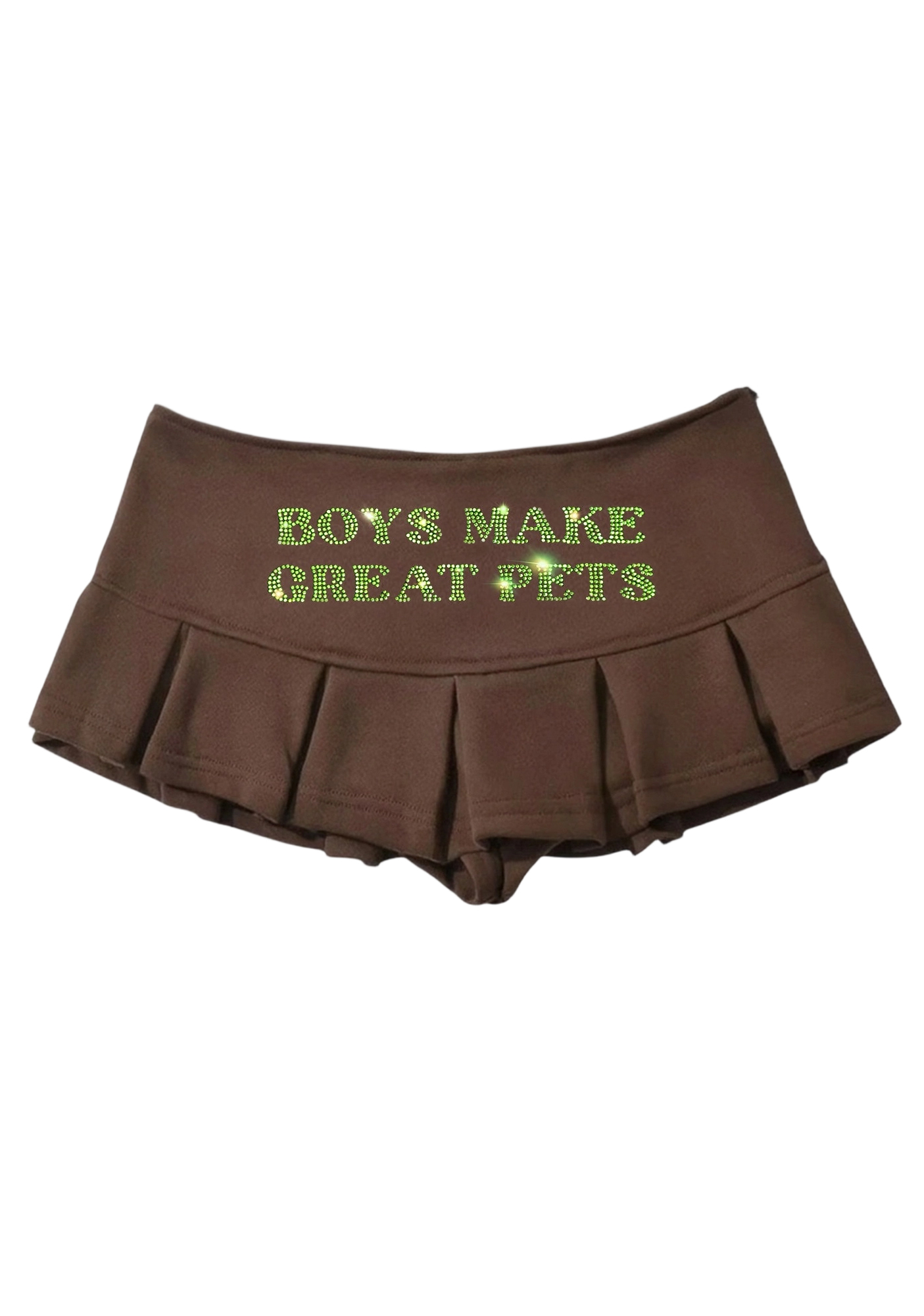 Boys Make Great Pets Y2K Mini Pleated Skirts