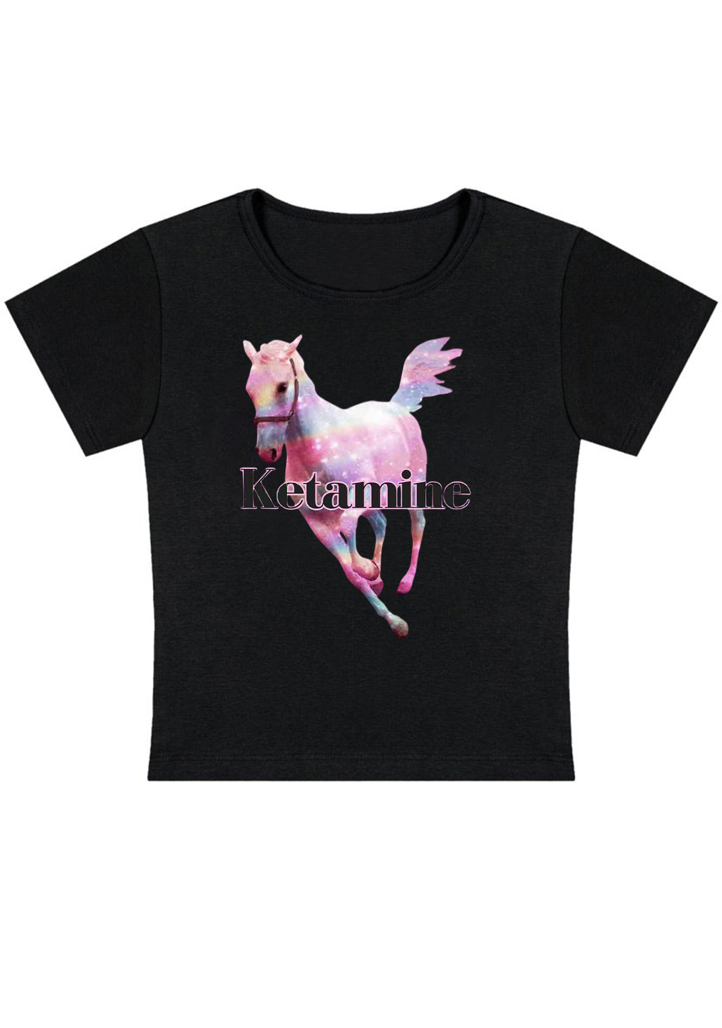 Neon Steed Ketamxxe Y2K Baby Tee
