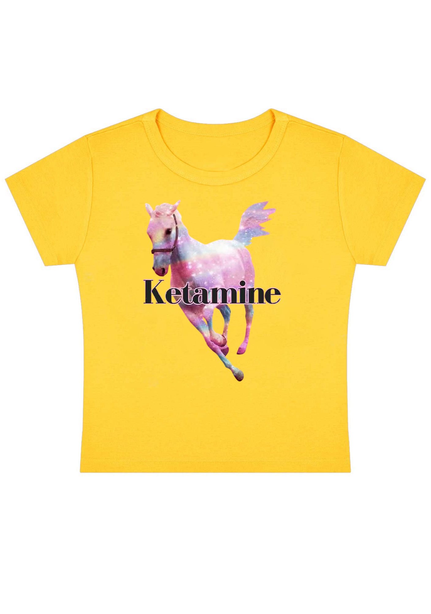 Neon Steed Ketamxxe Y2K Baby Tee