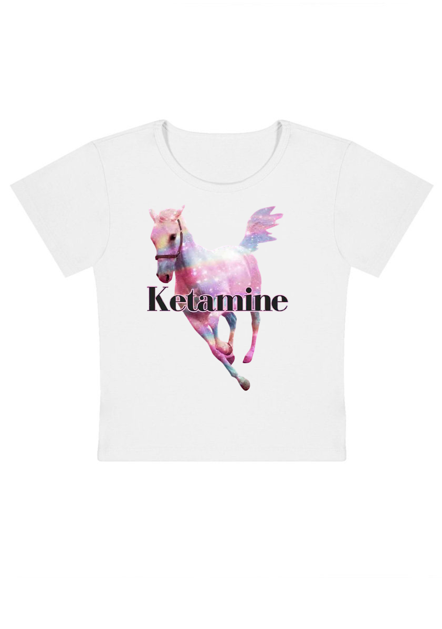 Neon Steed Ketamxxe Y2K Baby Tee