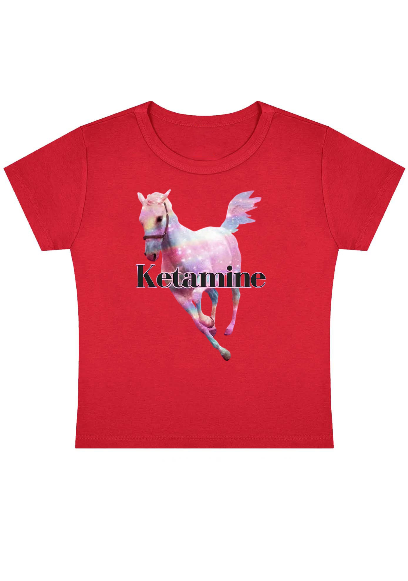 Neon Steed Ketamxxe Y2K Baby Tee