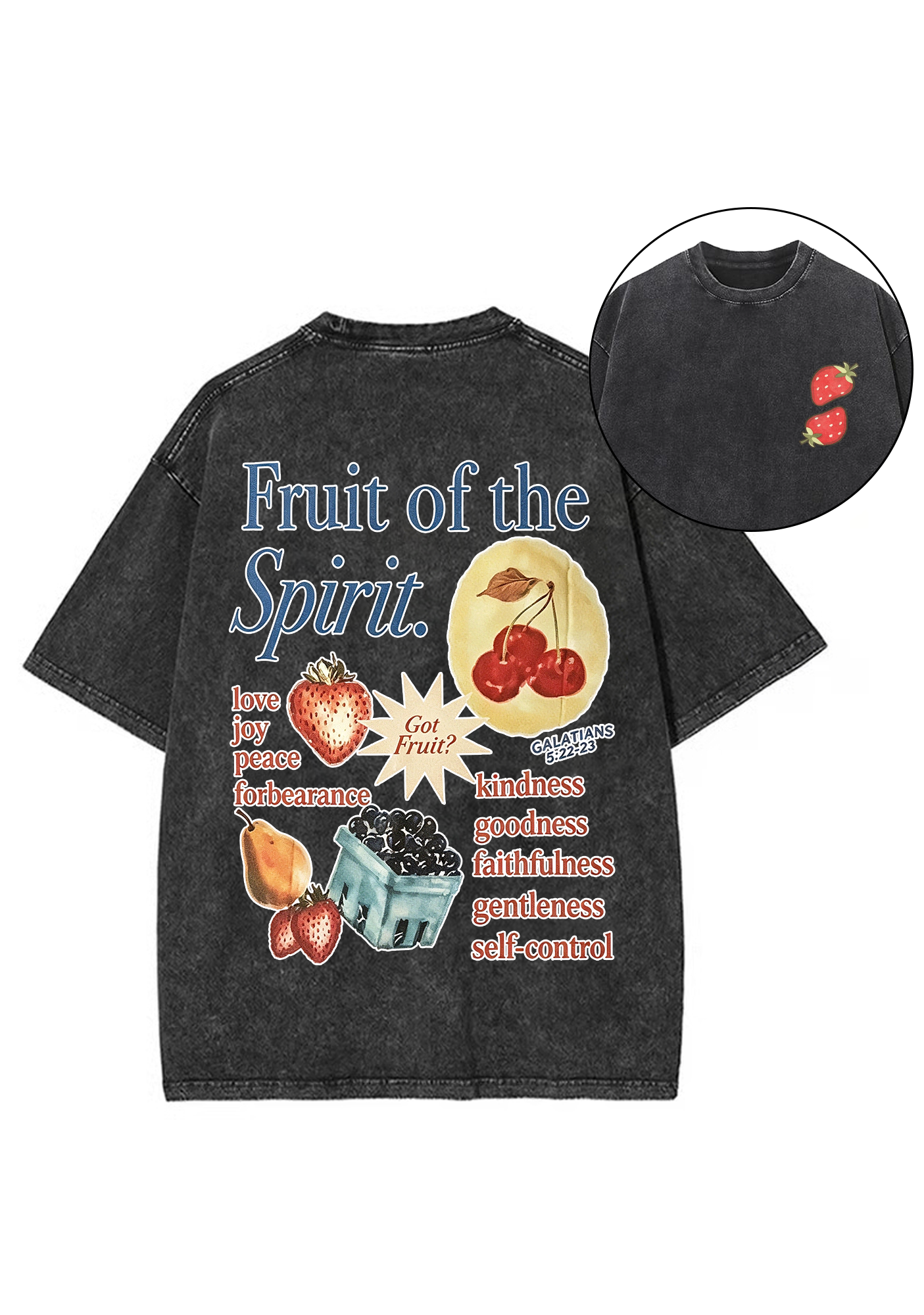 Fruit Of The Spirit Washed Tee