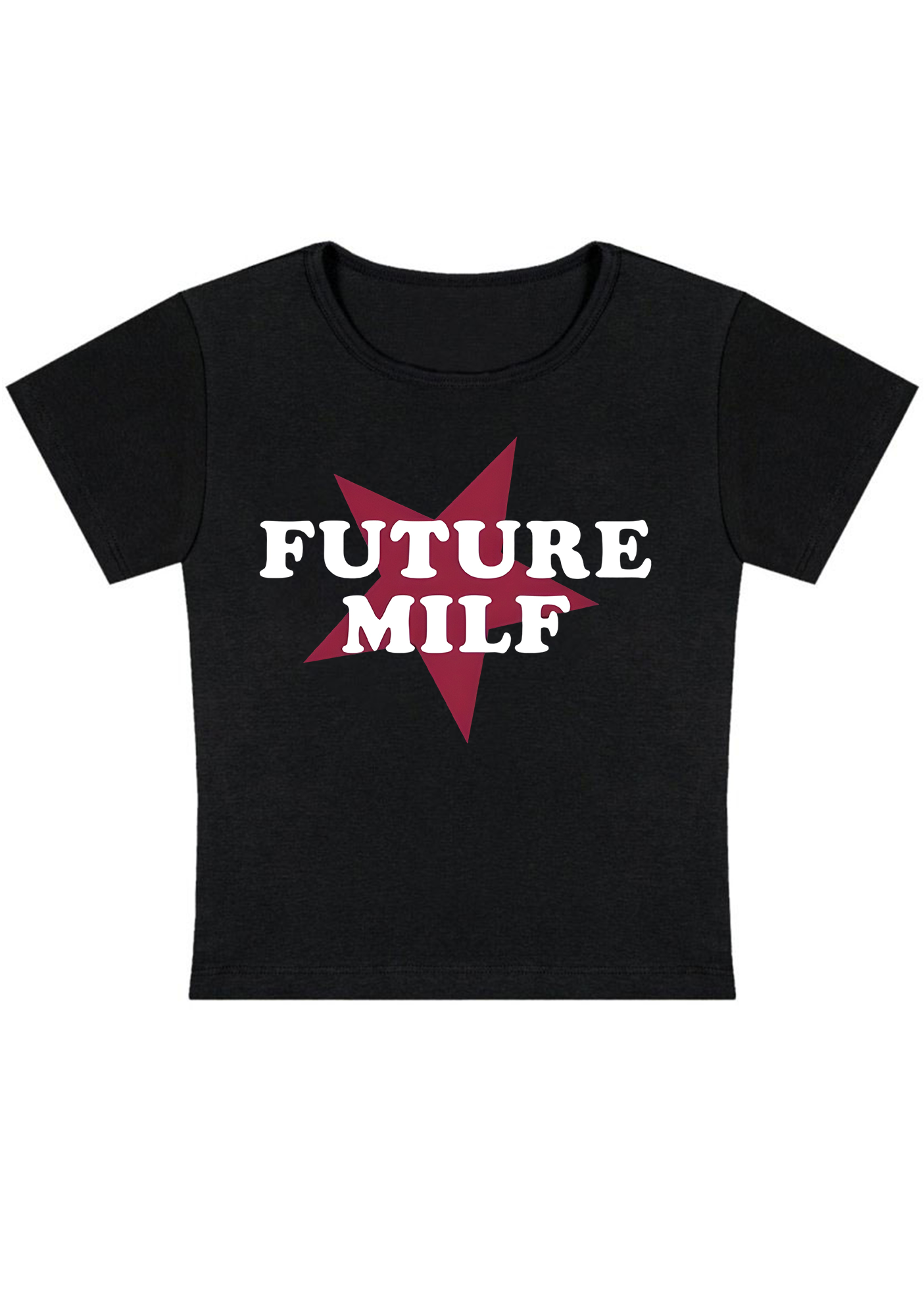 Future Milf Y2K Baby Tee
