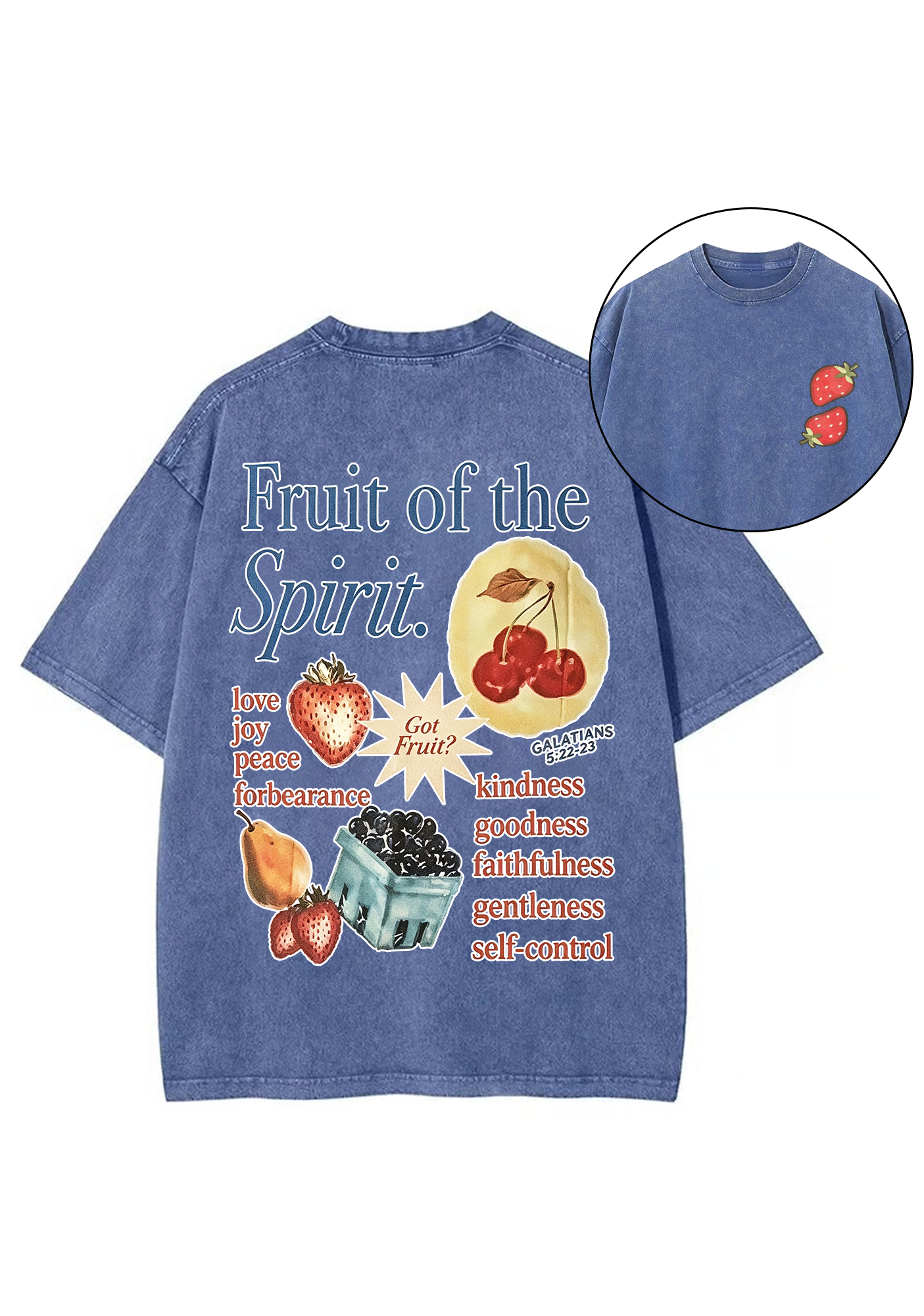 Fruit Of The Spirit Washed Tee