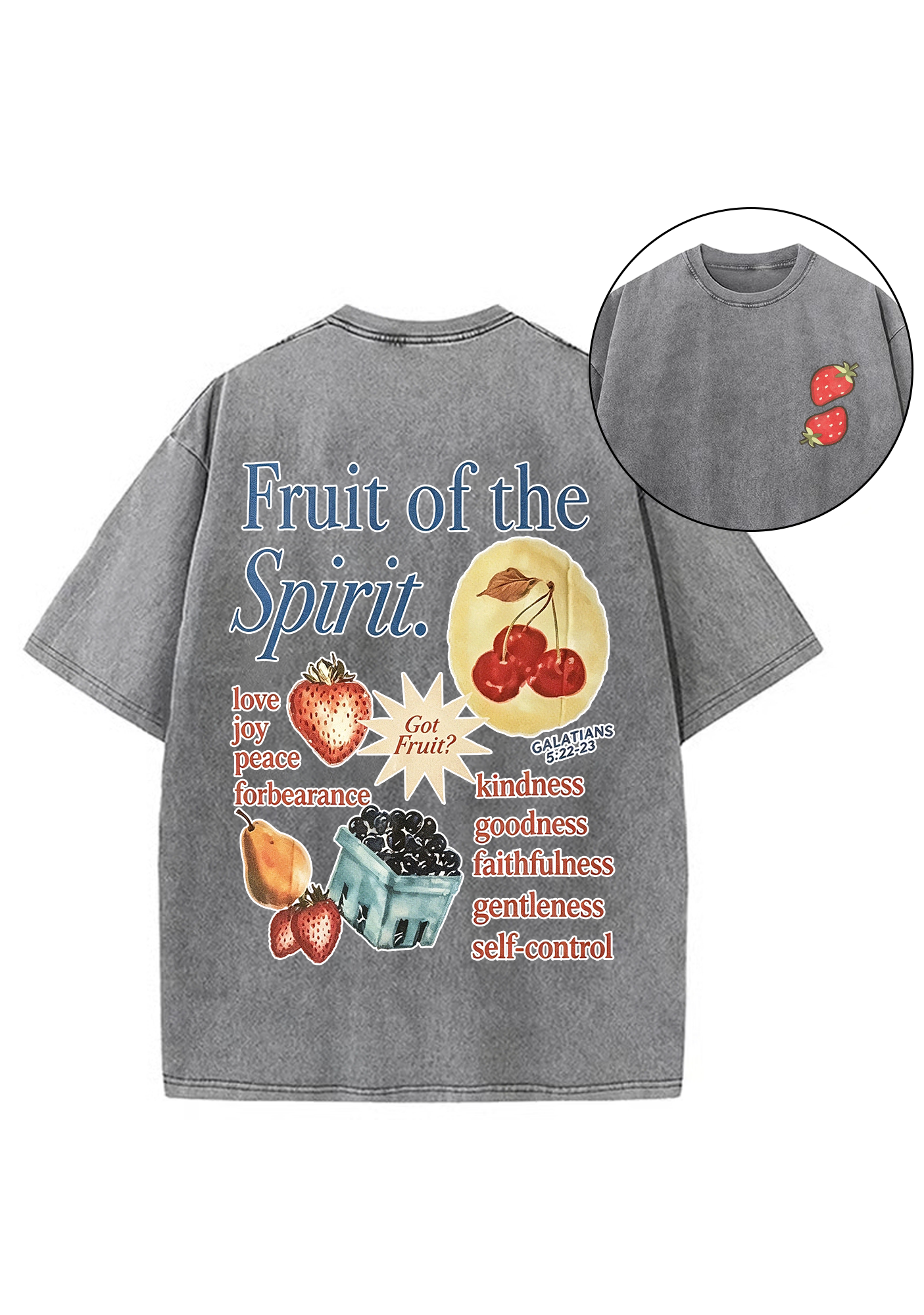 Fruit Of The Spirit Washed Tee