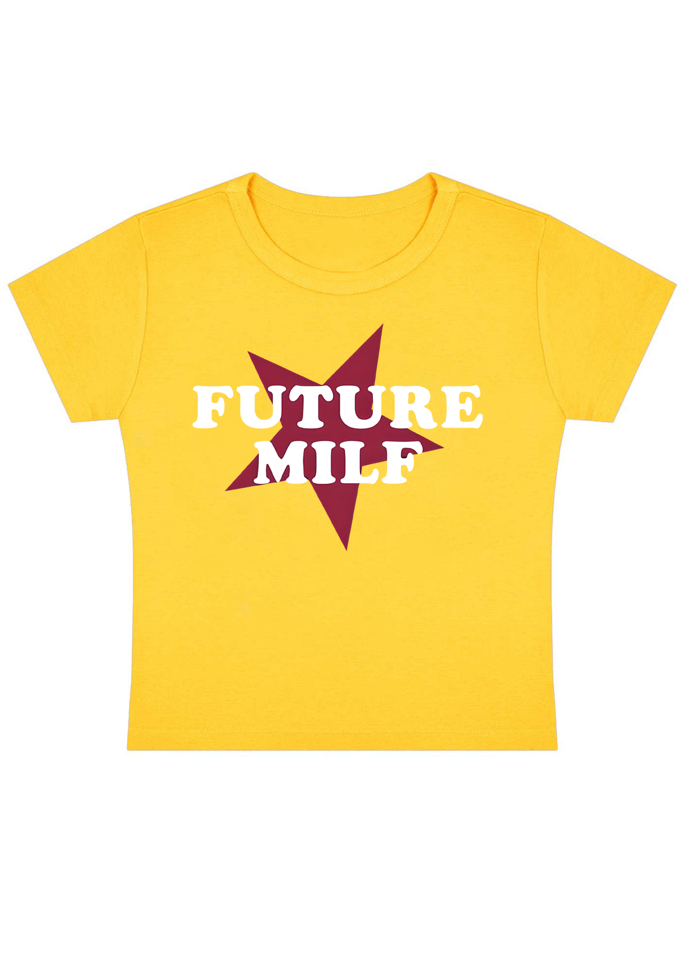 Future Milf Y2K Baby Tee