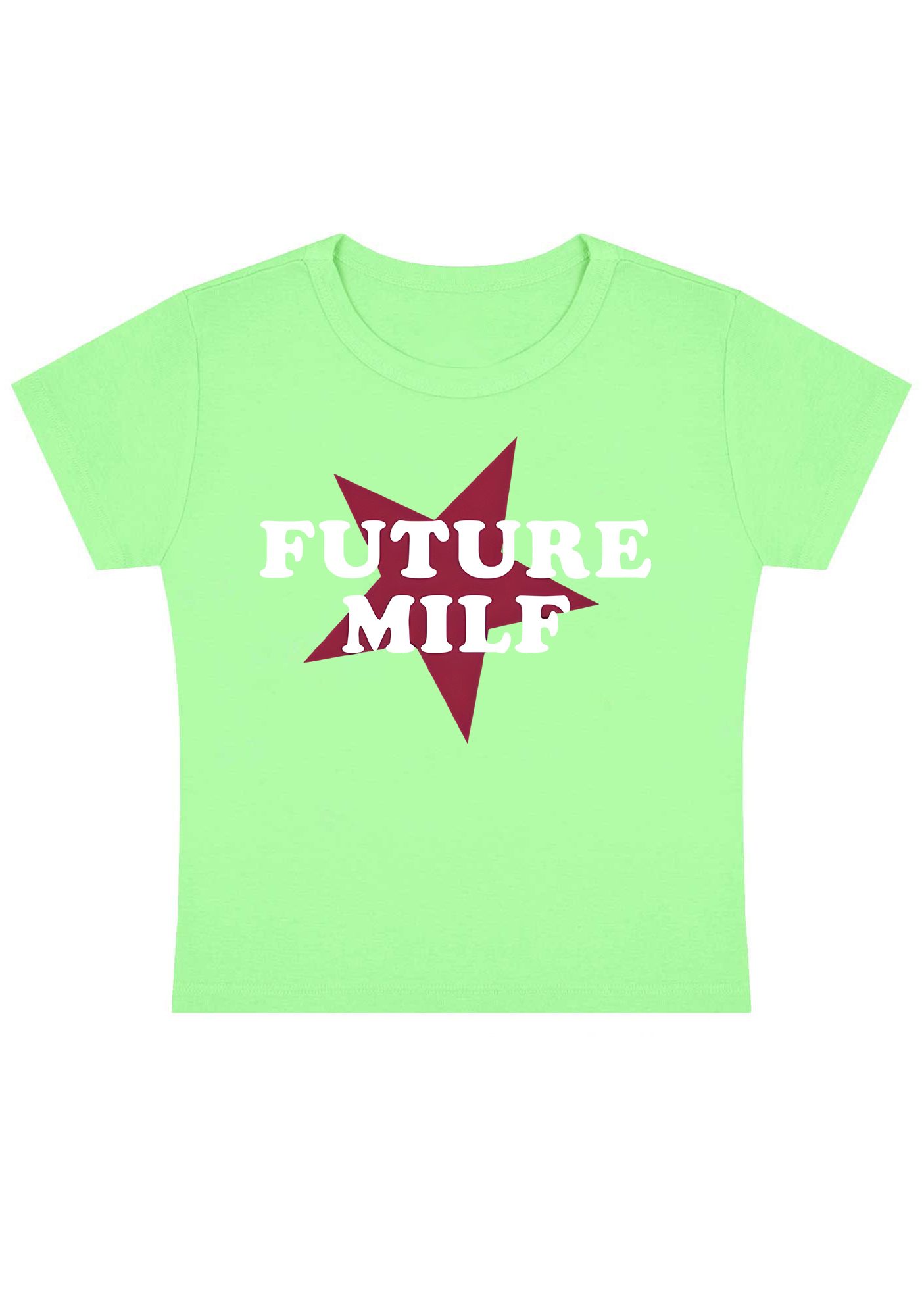 Future Milf Y2K Baby Tee