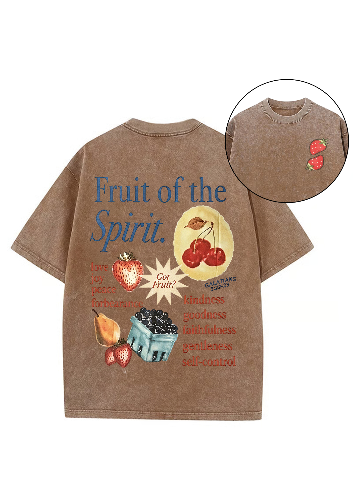 Fruit Of The Spirit Washed Tee