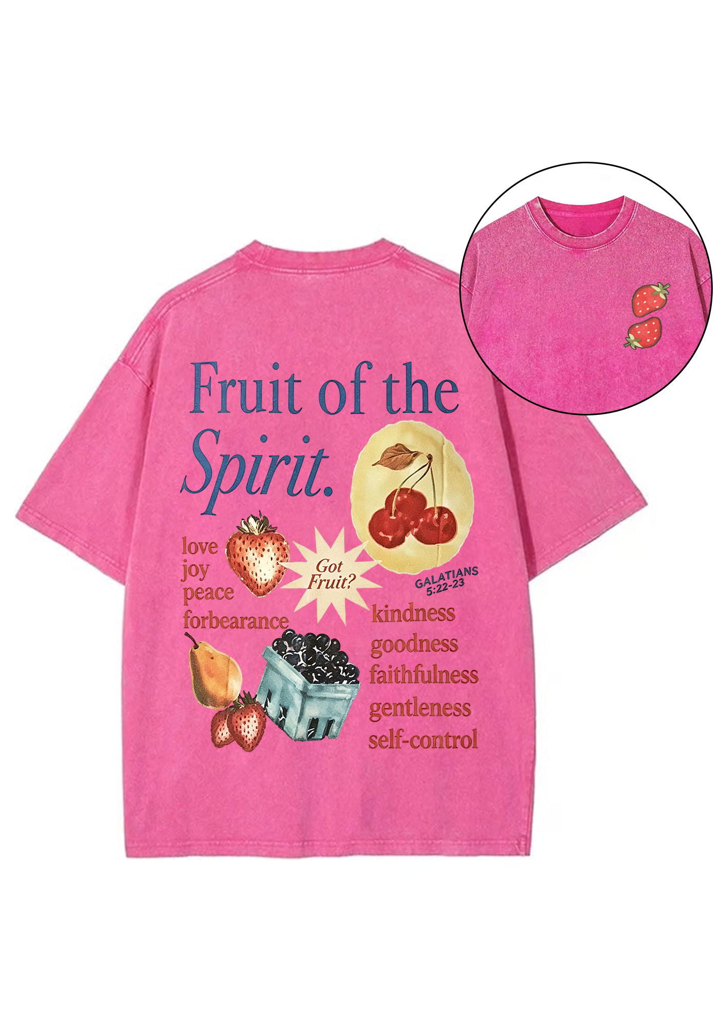 Fruit Of The Spirit Washed Tee