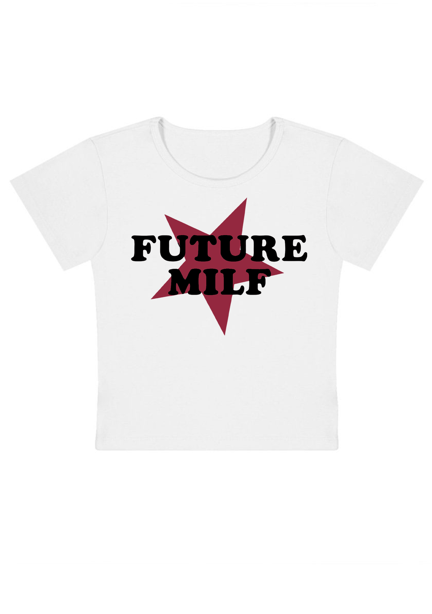 Future Milf Y2K Baby Tee