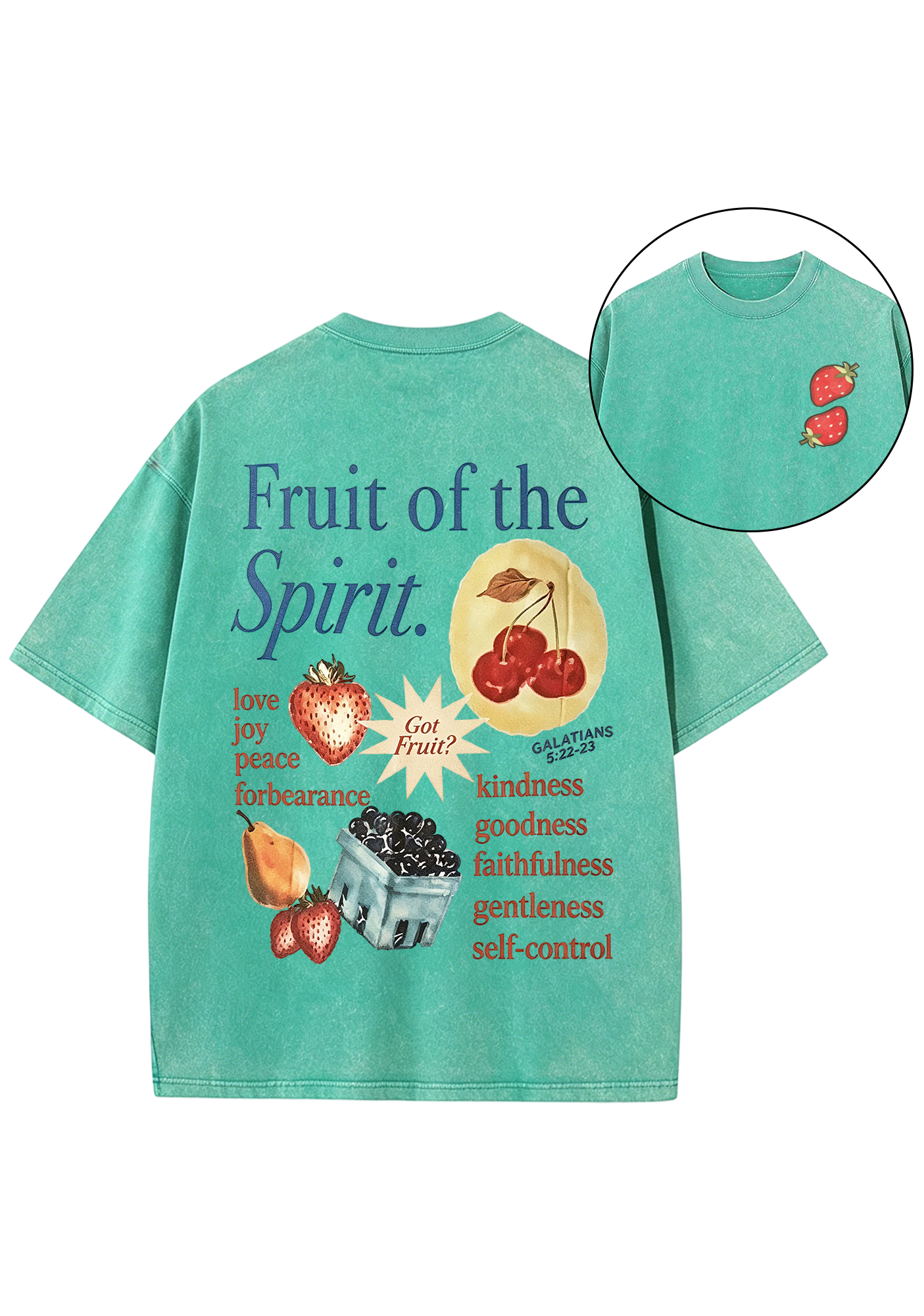 Fruit Of The Spirit Washed Tee