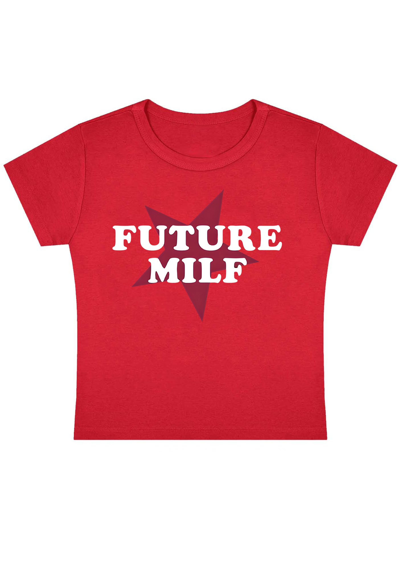 Future Milf Y2K Baby Tee