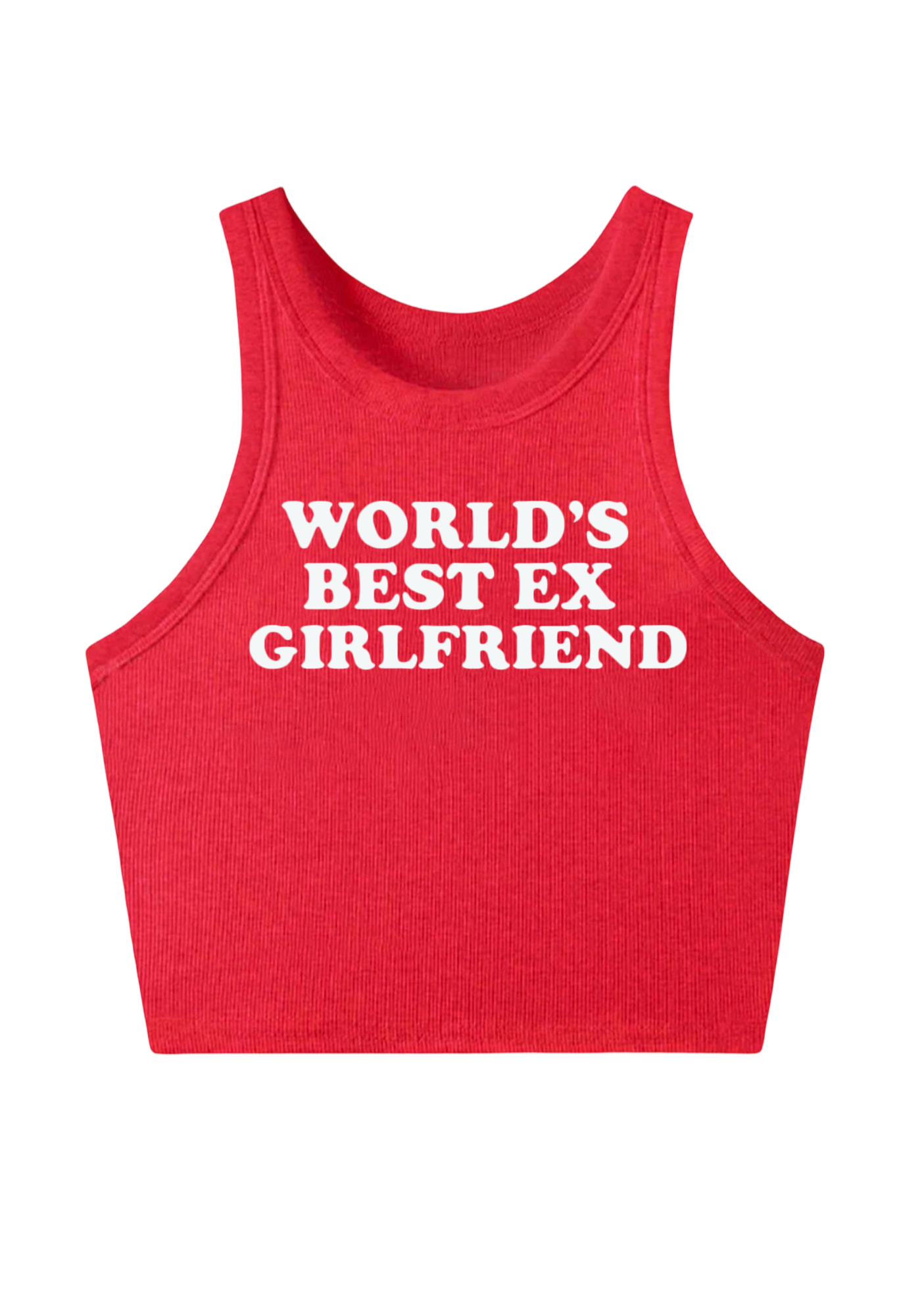 World's Best Ex Girlfriend Y2K Crop Tank Top