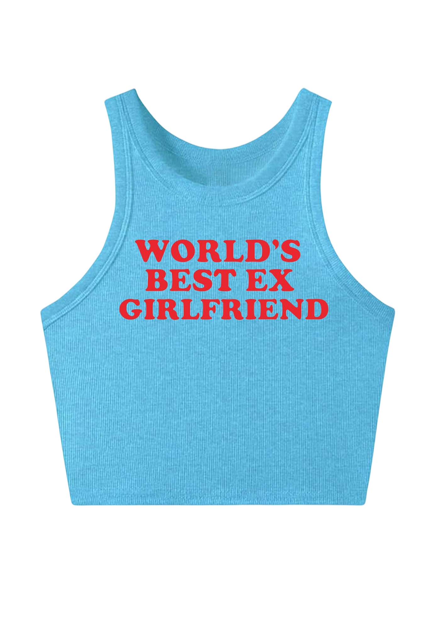 World's Best Ex Girlfriend Y2K Crop Tank Top