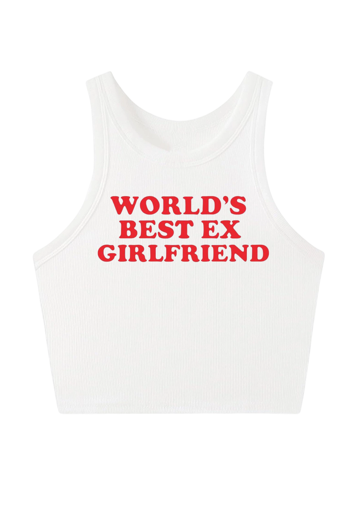 World's Best Ex Girlfriend Y2K Crop Tank Top
