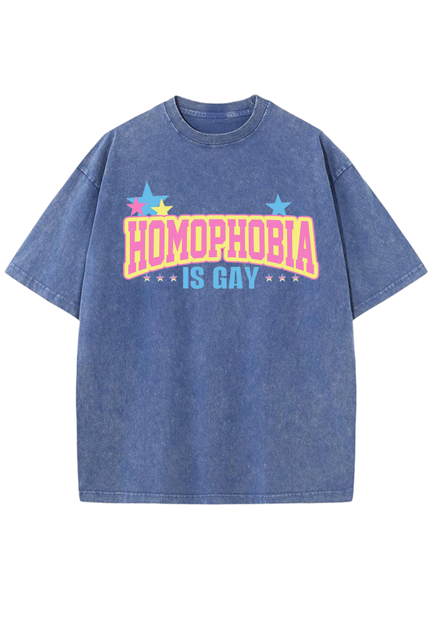 Homophobia Is Gay Y2K Washed Tee