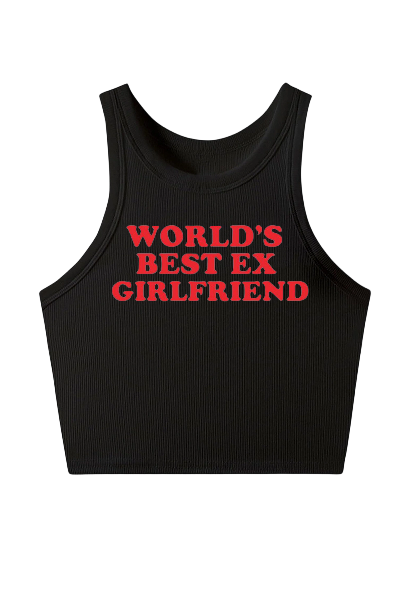 World's Best Ex Girlfriend Y2K Crop Tank Top