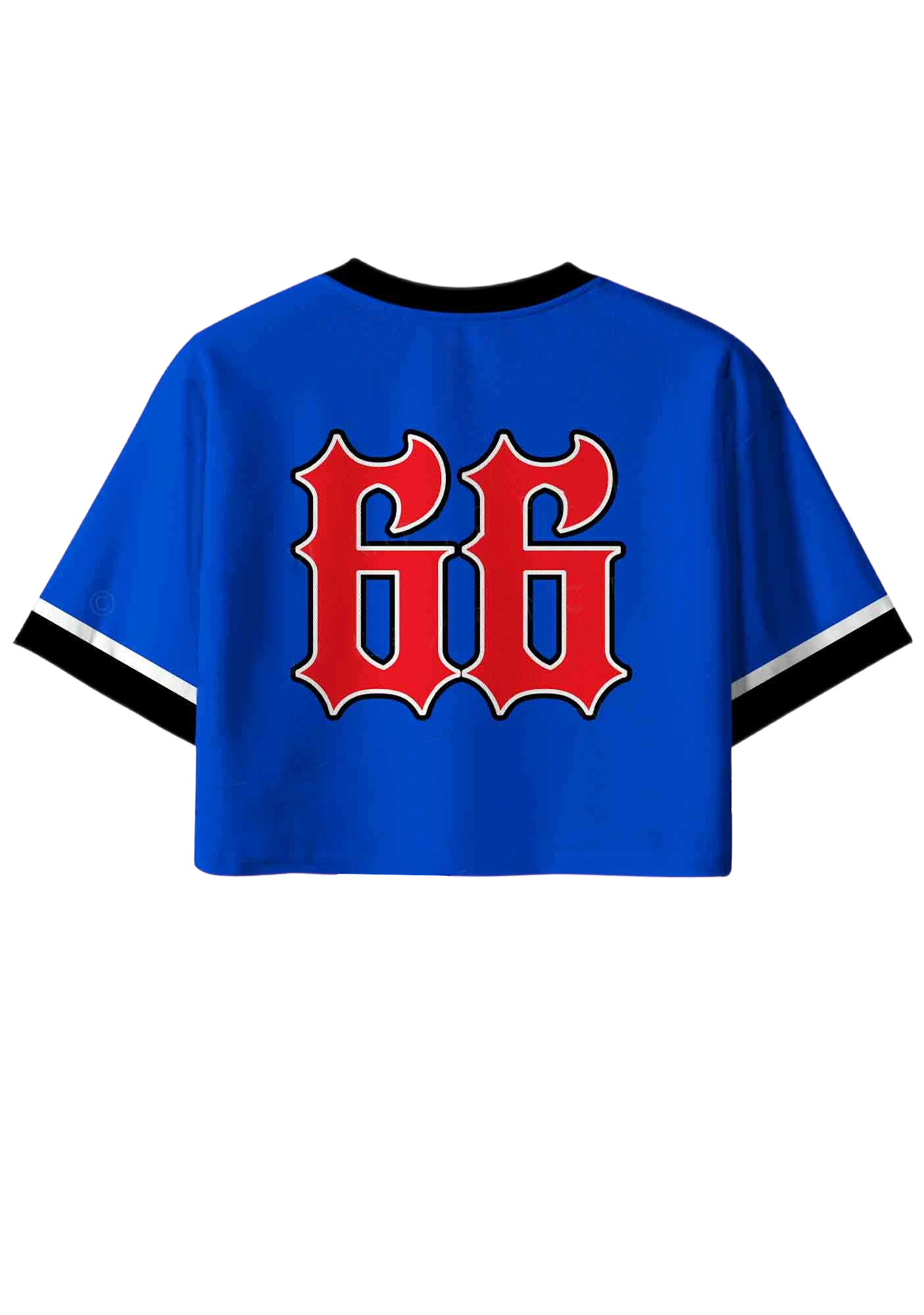 Conty Y2K Crop Sport Jersey Shirts