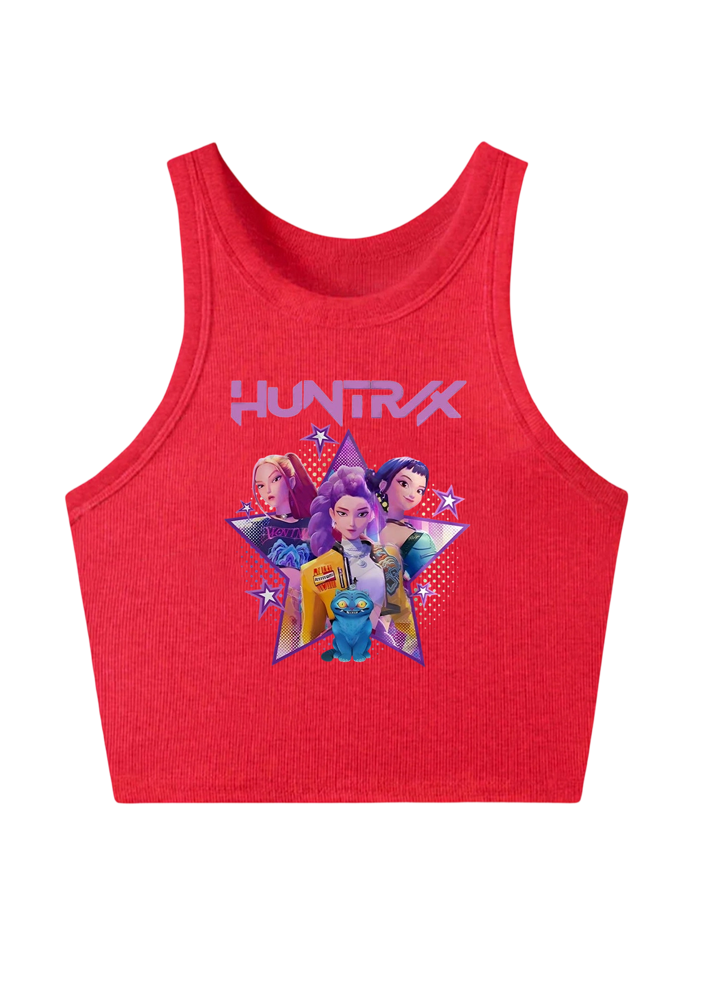 Kpop Girls Y2K Crop Tank Top