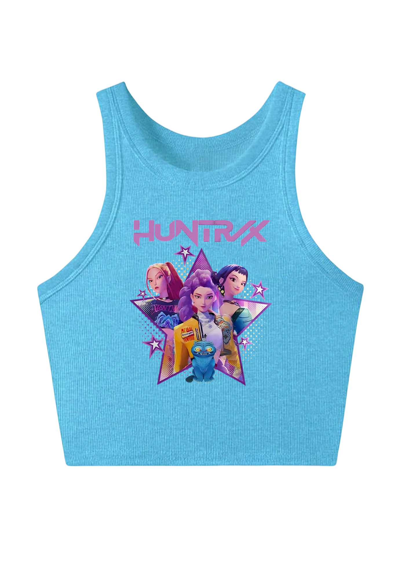 Kpop Girls Y2K Crop Tank Top