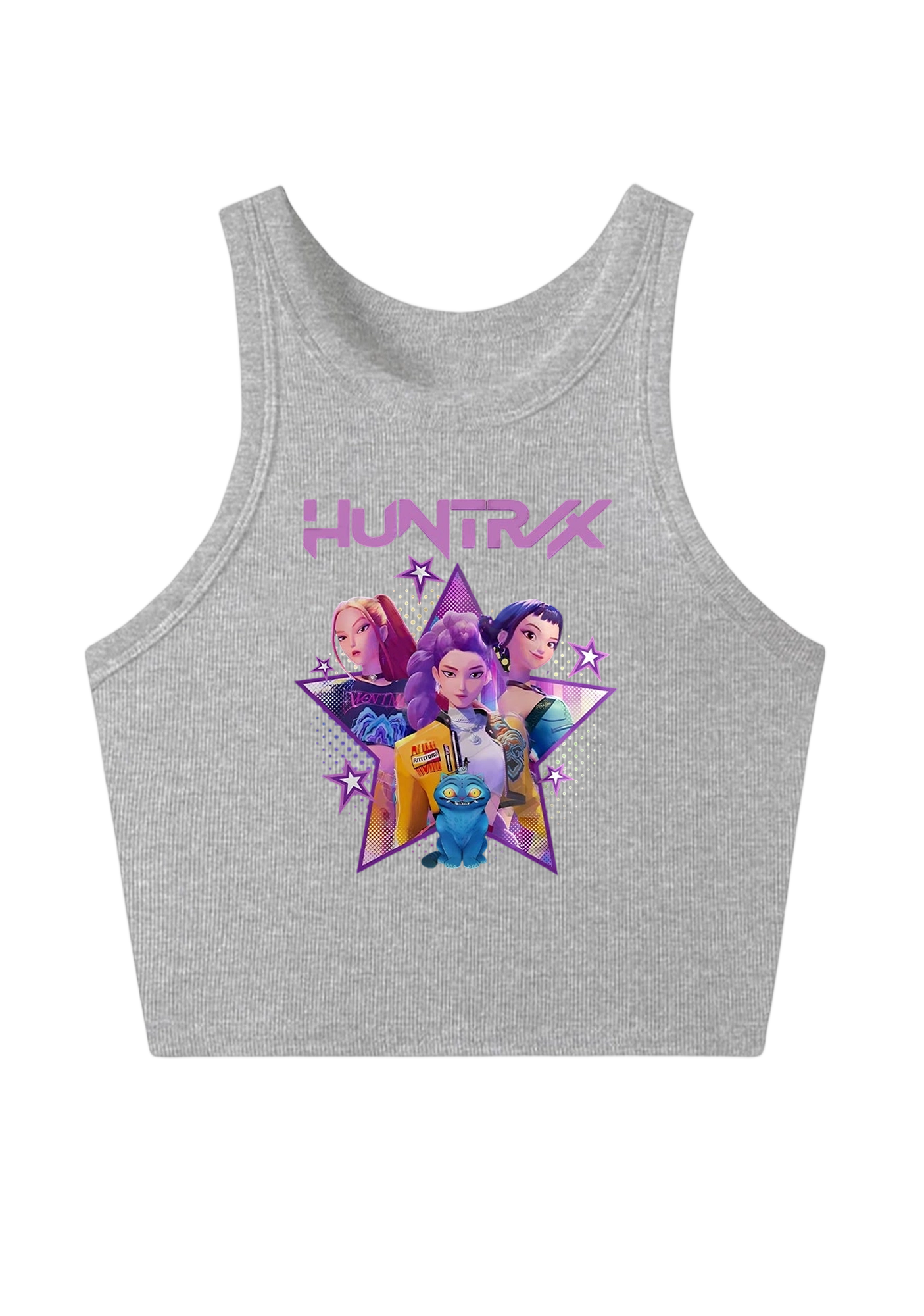 Kpop Girls Y2K Crop Tank Top