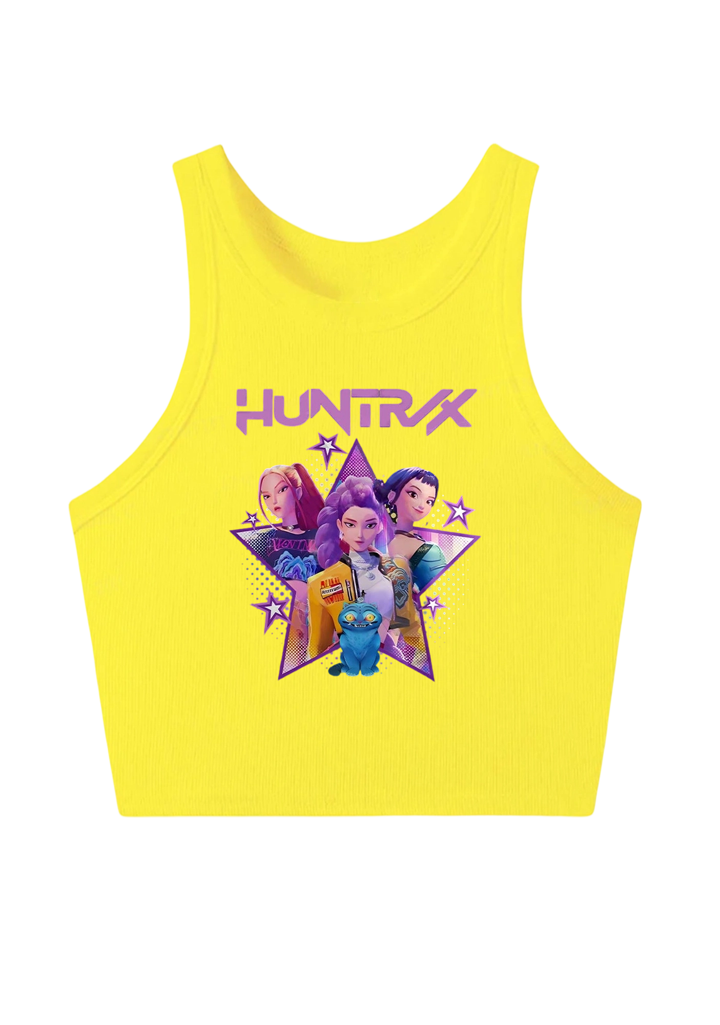 Kpop Girls Y2K Crop Tank Top