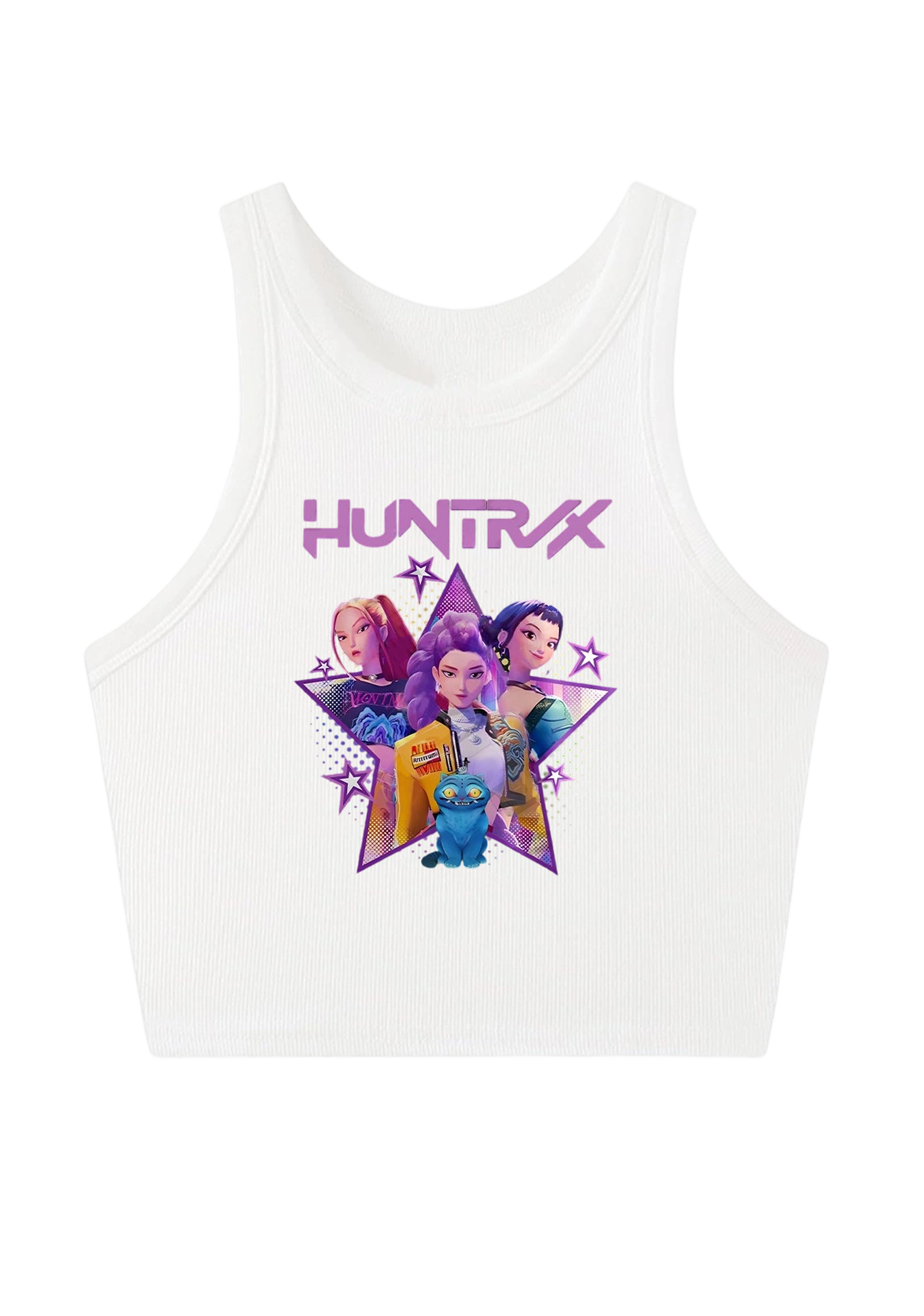 Kpop Girls Y2K Crop Tank Top