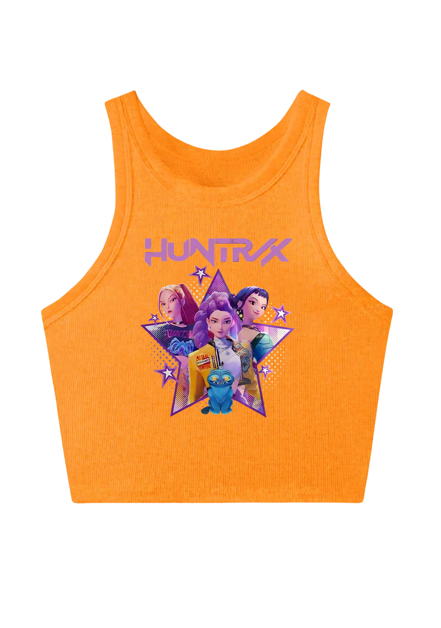Kpop Girls Y2K Crop Tank Top