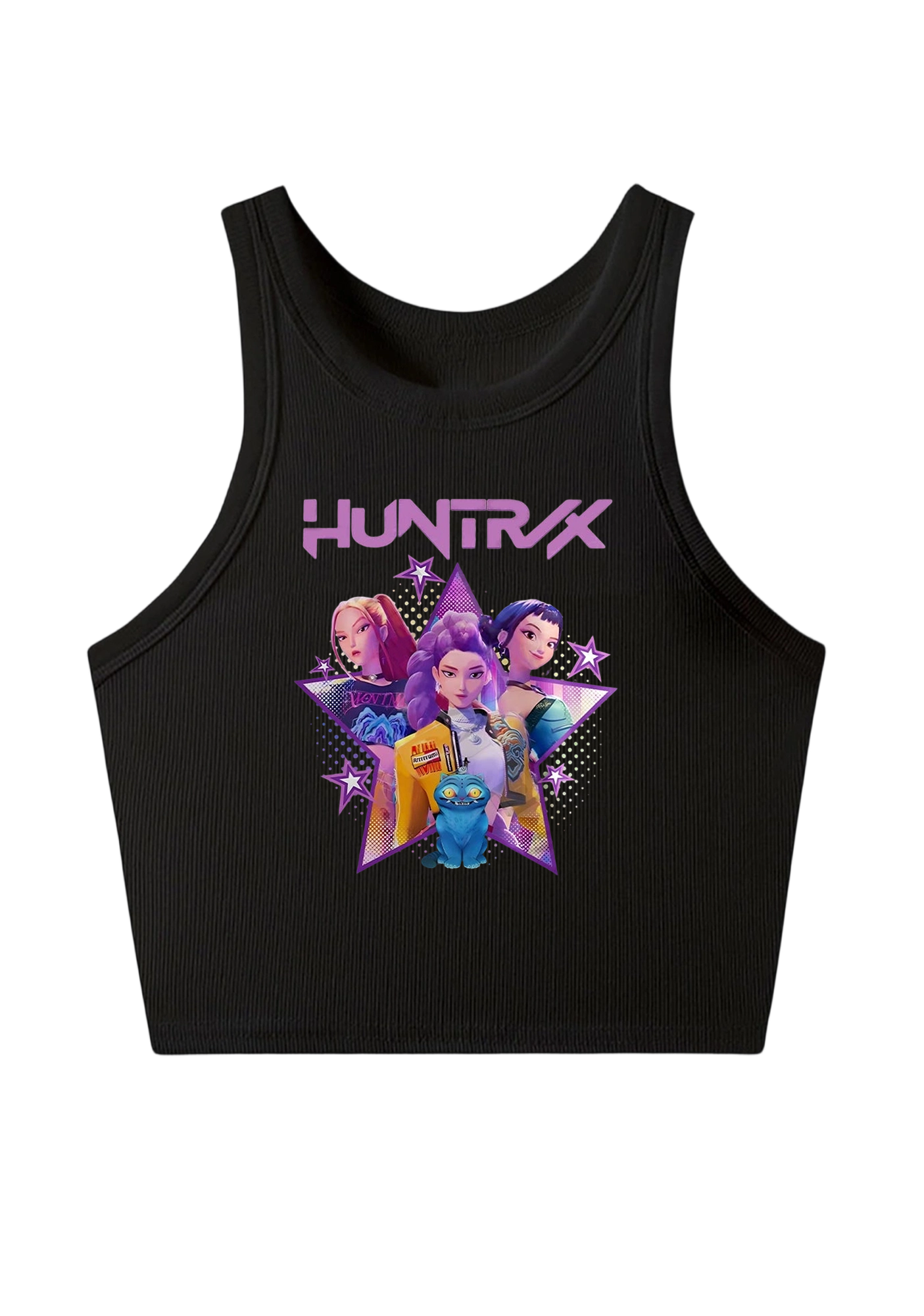 Kpop Girls Y2K Crop Tank Top