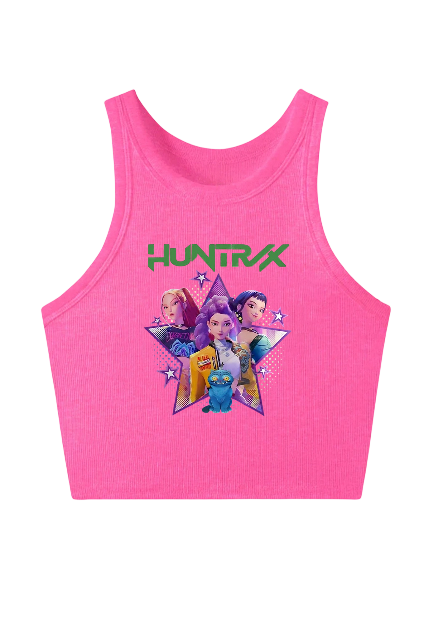 Kpop Girls Y2K Crop Tank Top