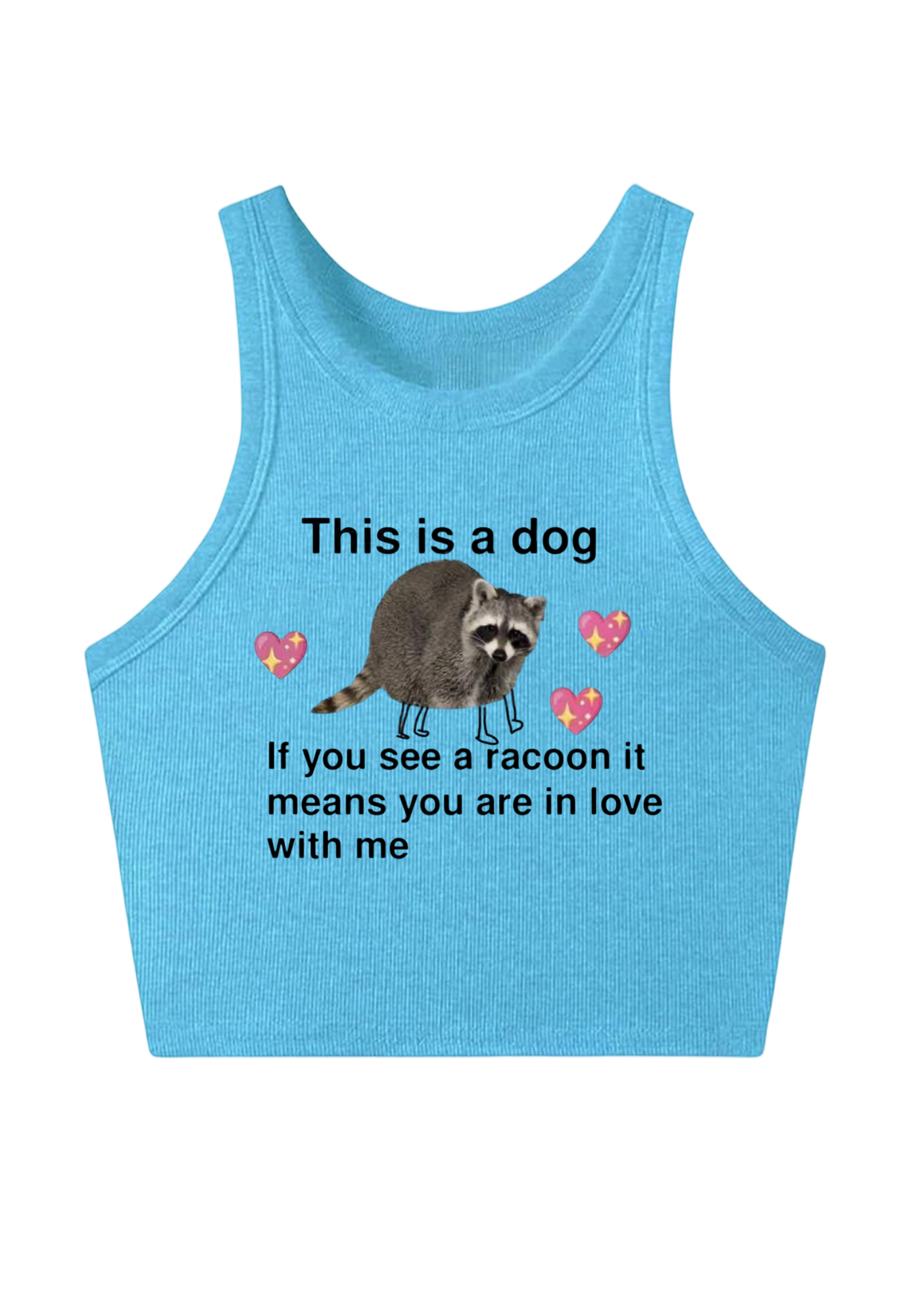 This Is A Dog Y2K Crop Tank Top