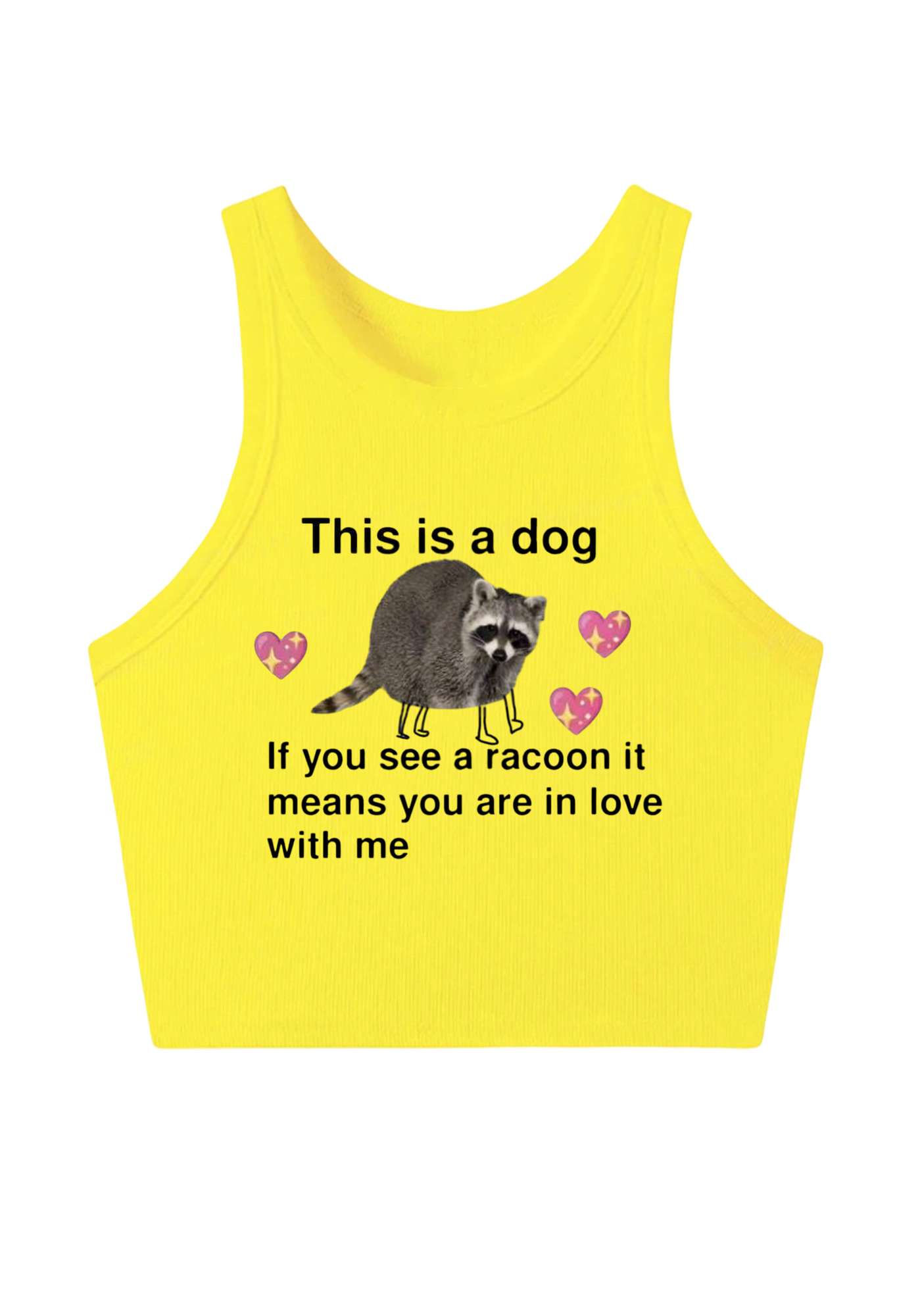 This Is A Dog Y2K Crop Tank Top