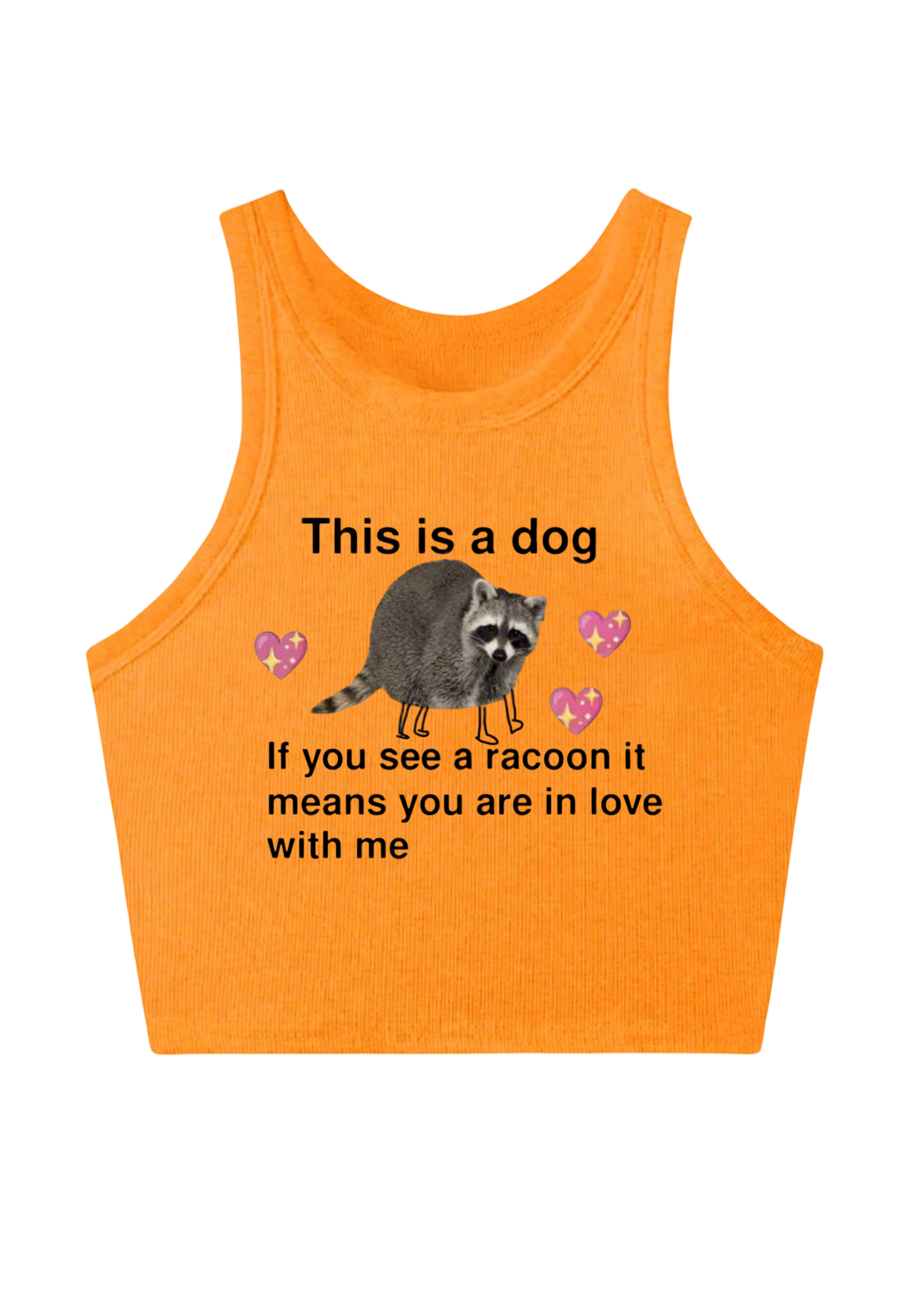 This Is A Dog Y2K Crop Tank Top