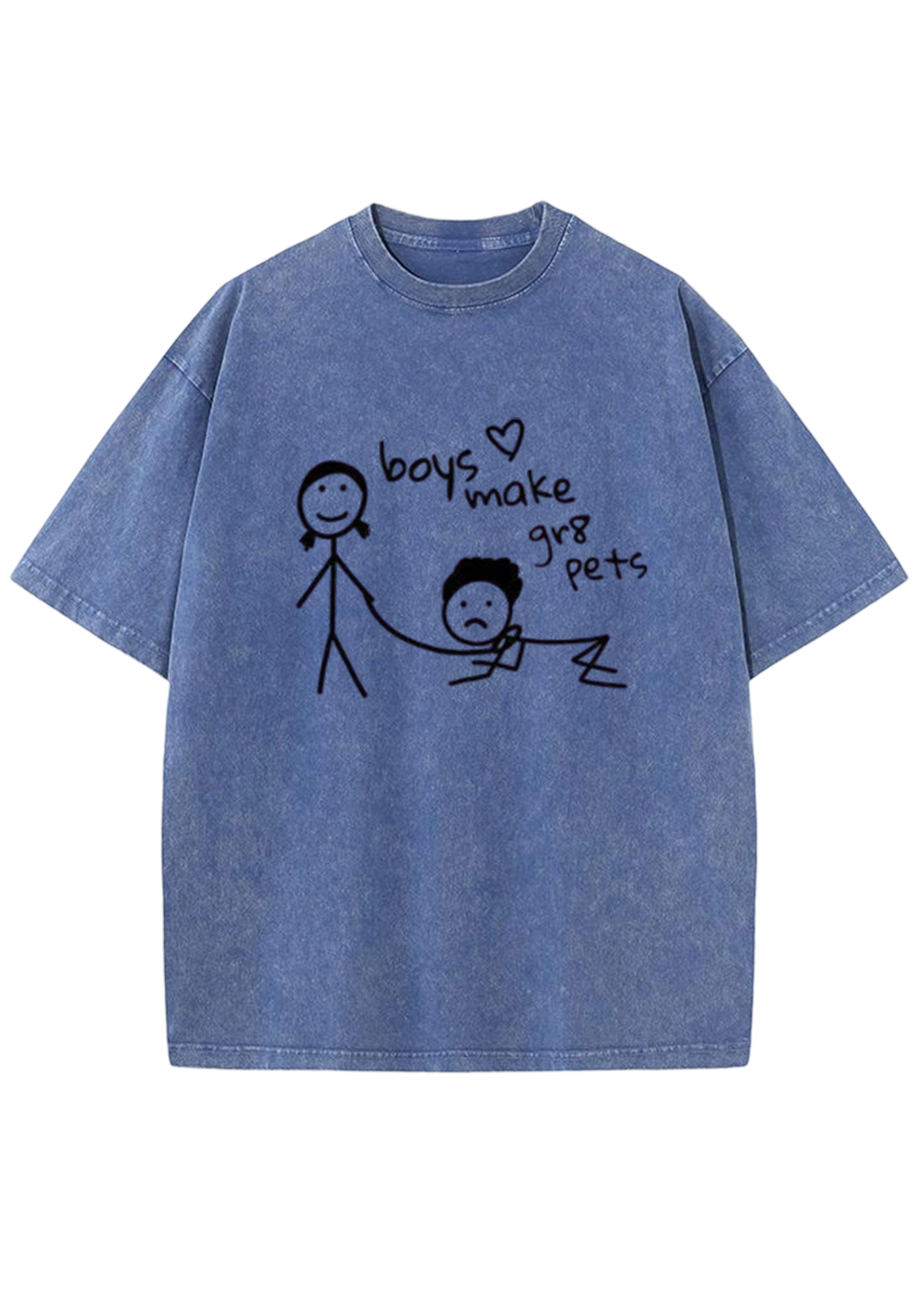 Boys Make Great Pets Y2K Washed Tee