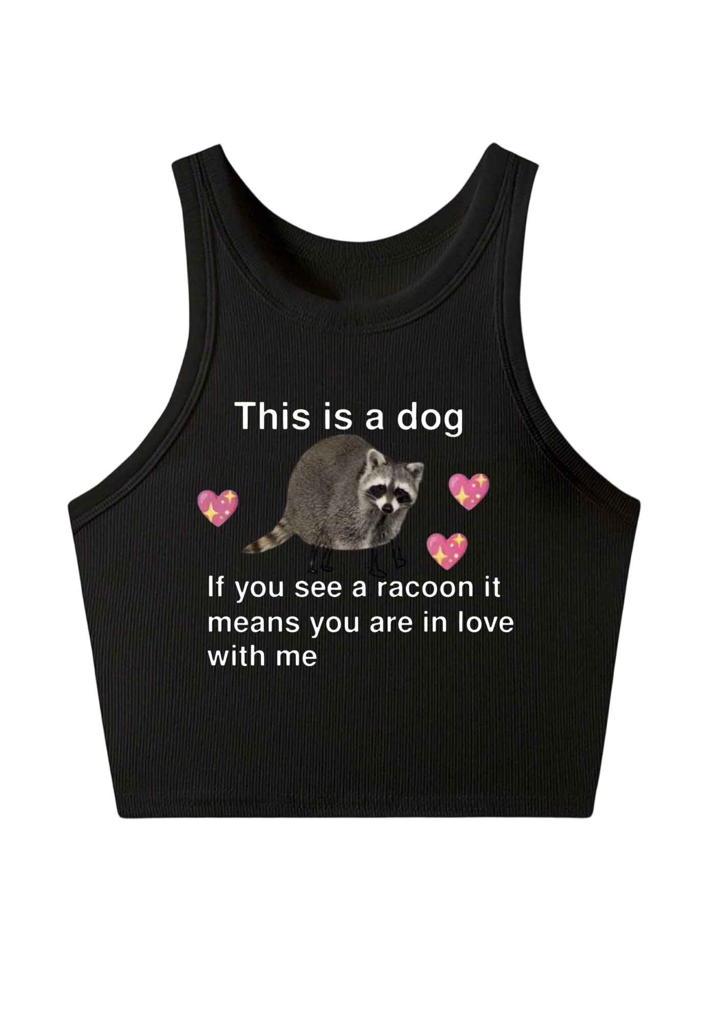 This Is A Dog Y2K Crop Tank Top