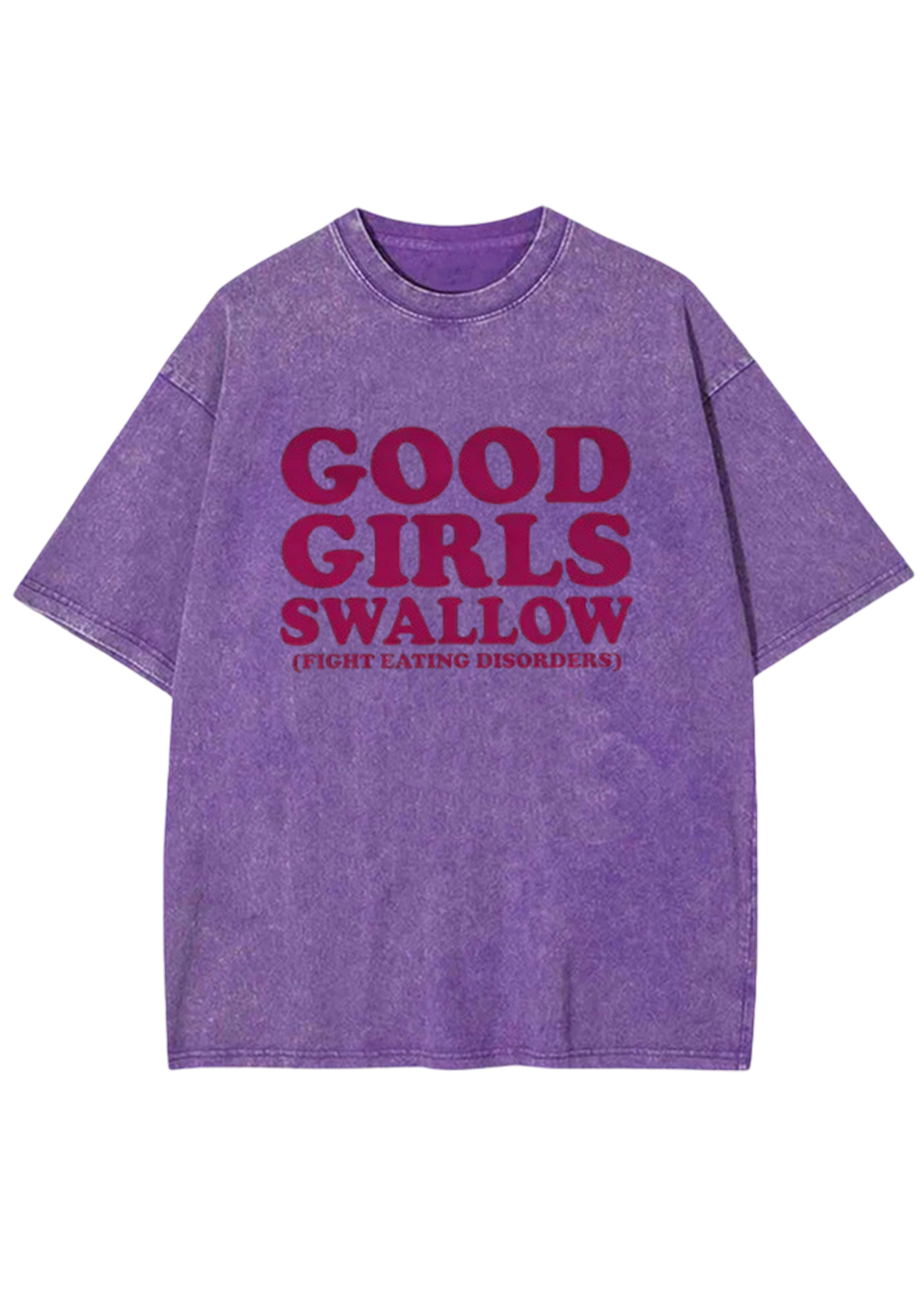 Good Girls Swallow Y2K Washed Tee
