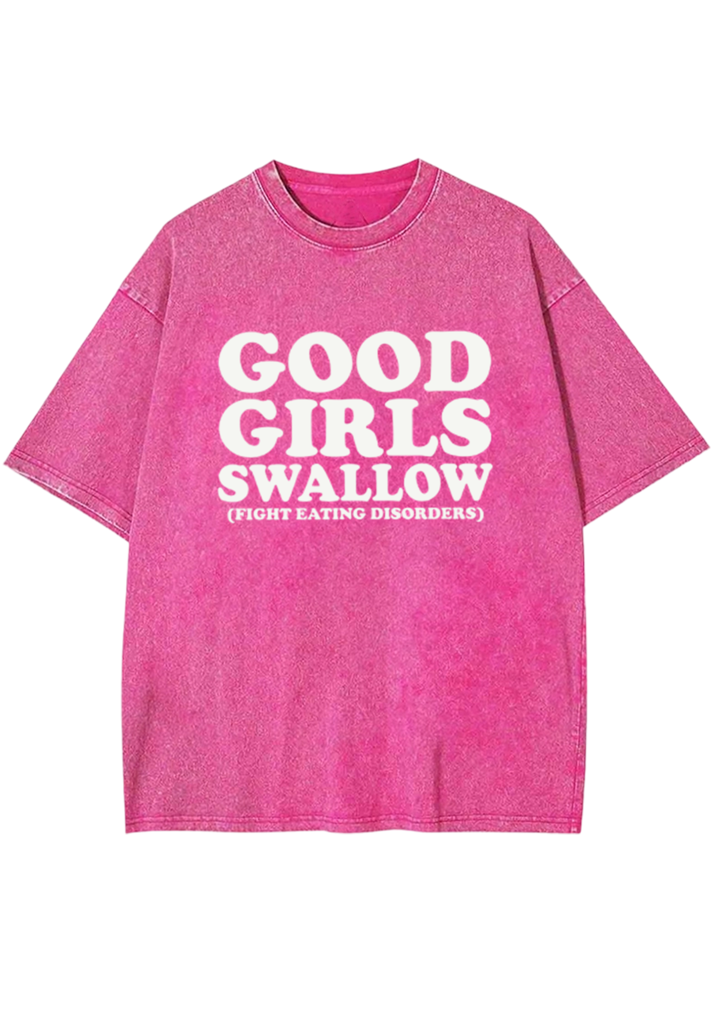 Good Girls Swallow Y2K Washed Tee