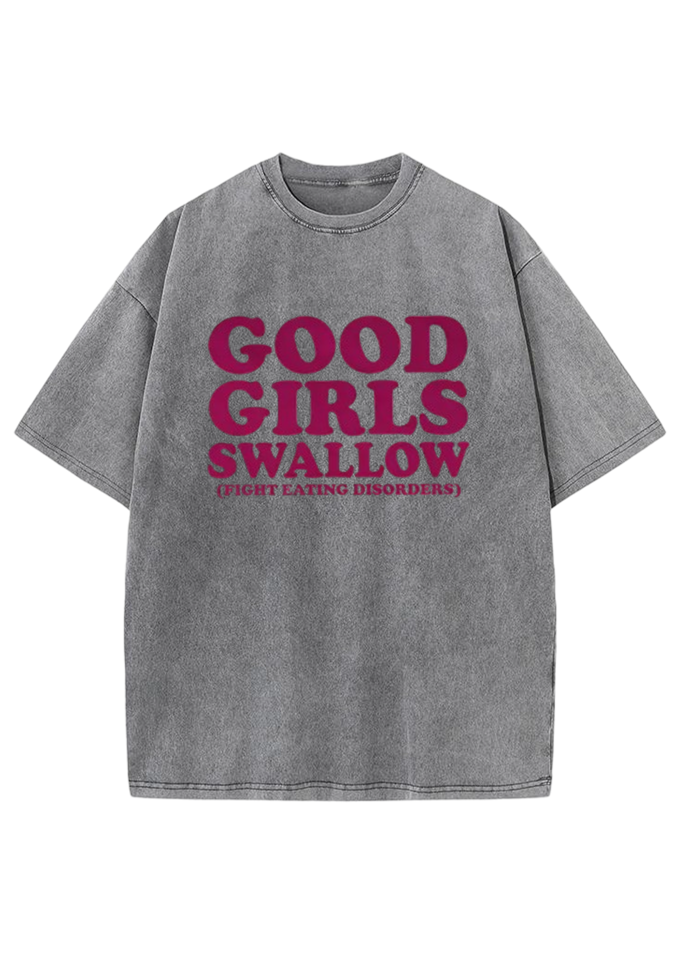 Good Girls Swallow Y2K Washed Tee