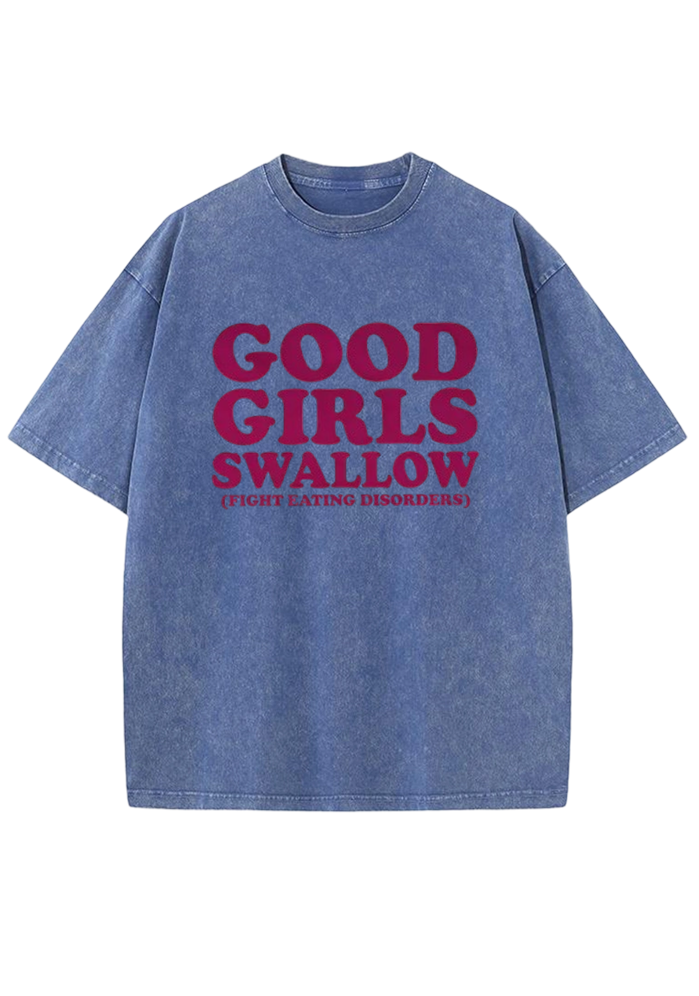 Good Girls Swallow Y2K Washed Tee