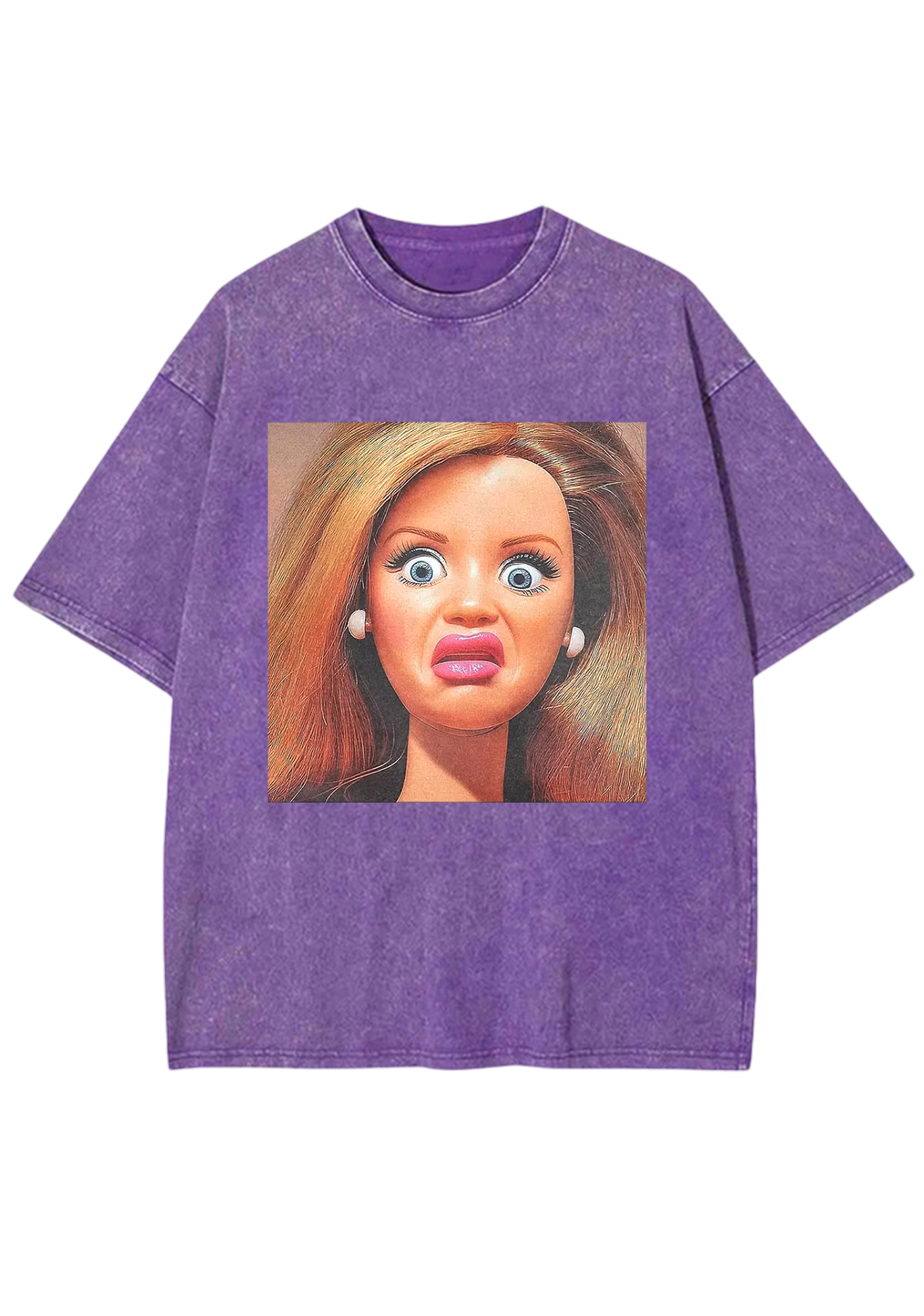 Big Eyes, Bigger Shock Y2K Washed Tee
