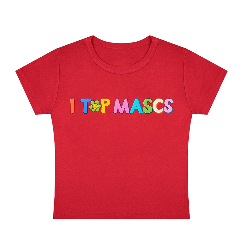 I Top Mxxcs Y2K Baby Tee