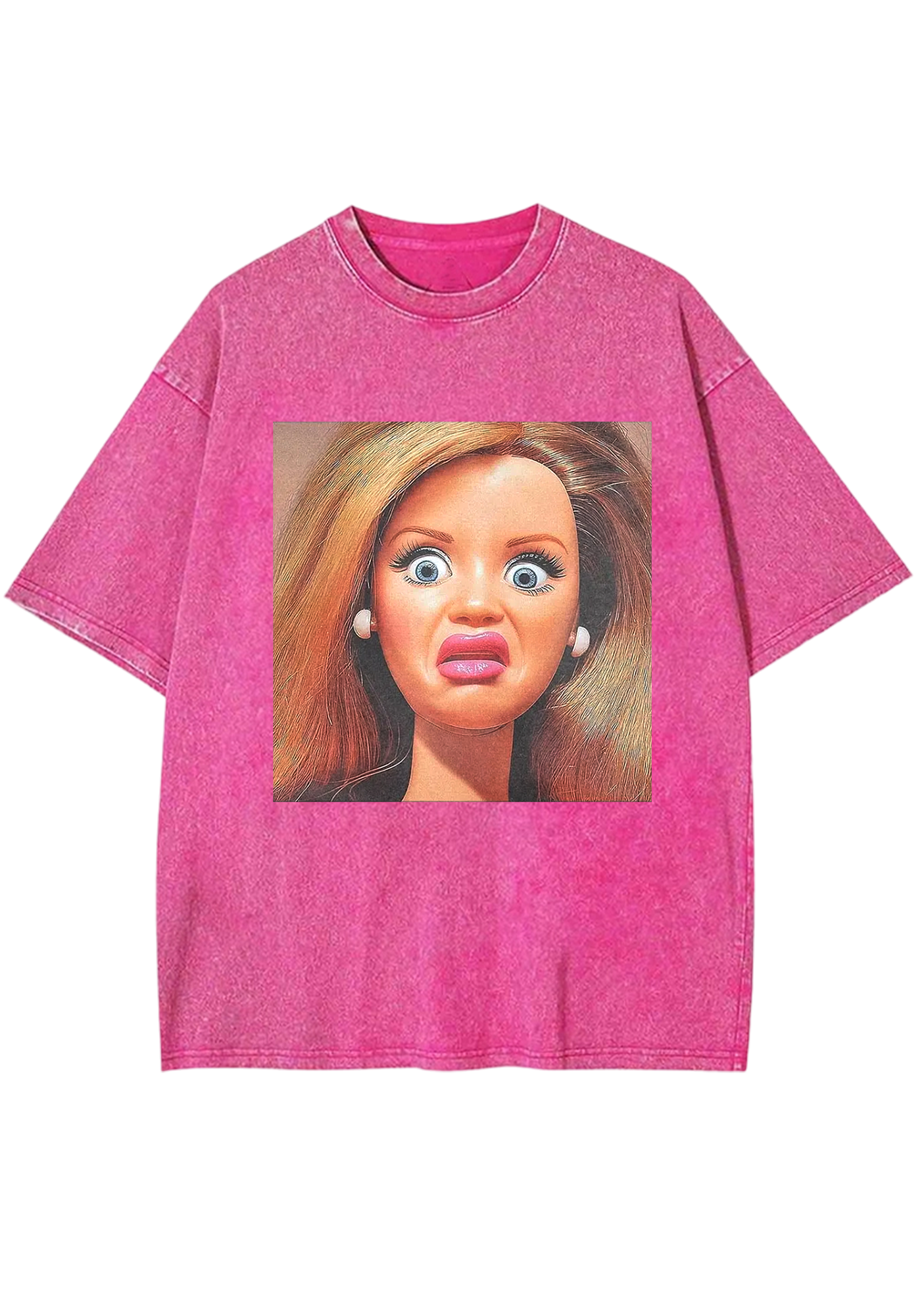 Big Eyes, Bigger Shock Y2K Washed Tee