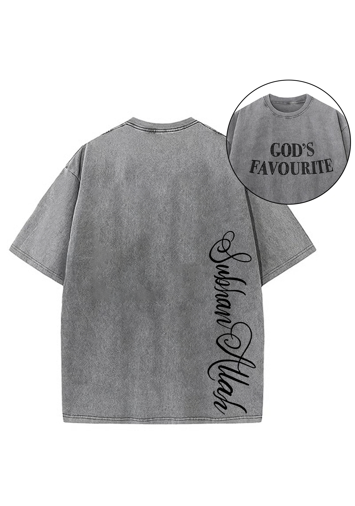 God's Favourite Washed Tee